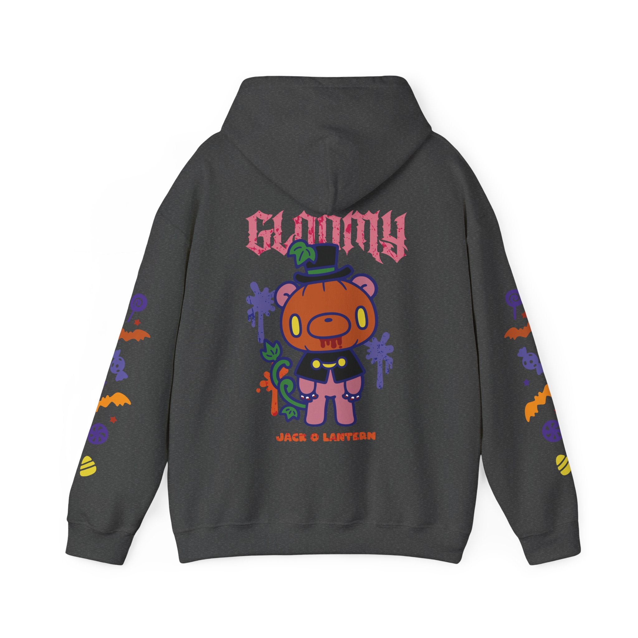 Halloween Jack O lantern Gloomy Bear Hoodie