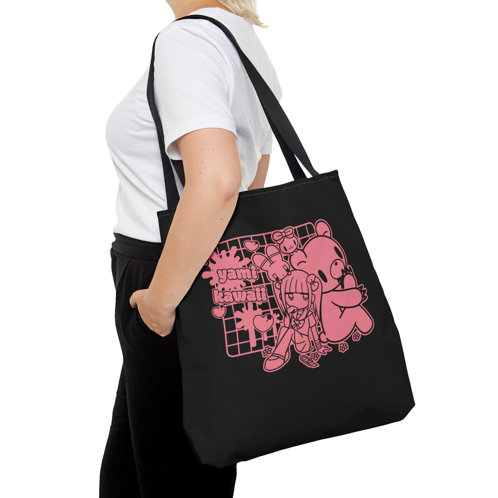 MENHERACHAN x GLOOMY BEAR Yami Kawaii Tote Bag