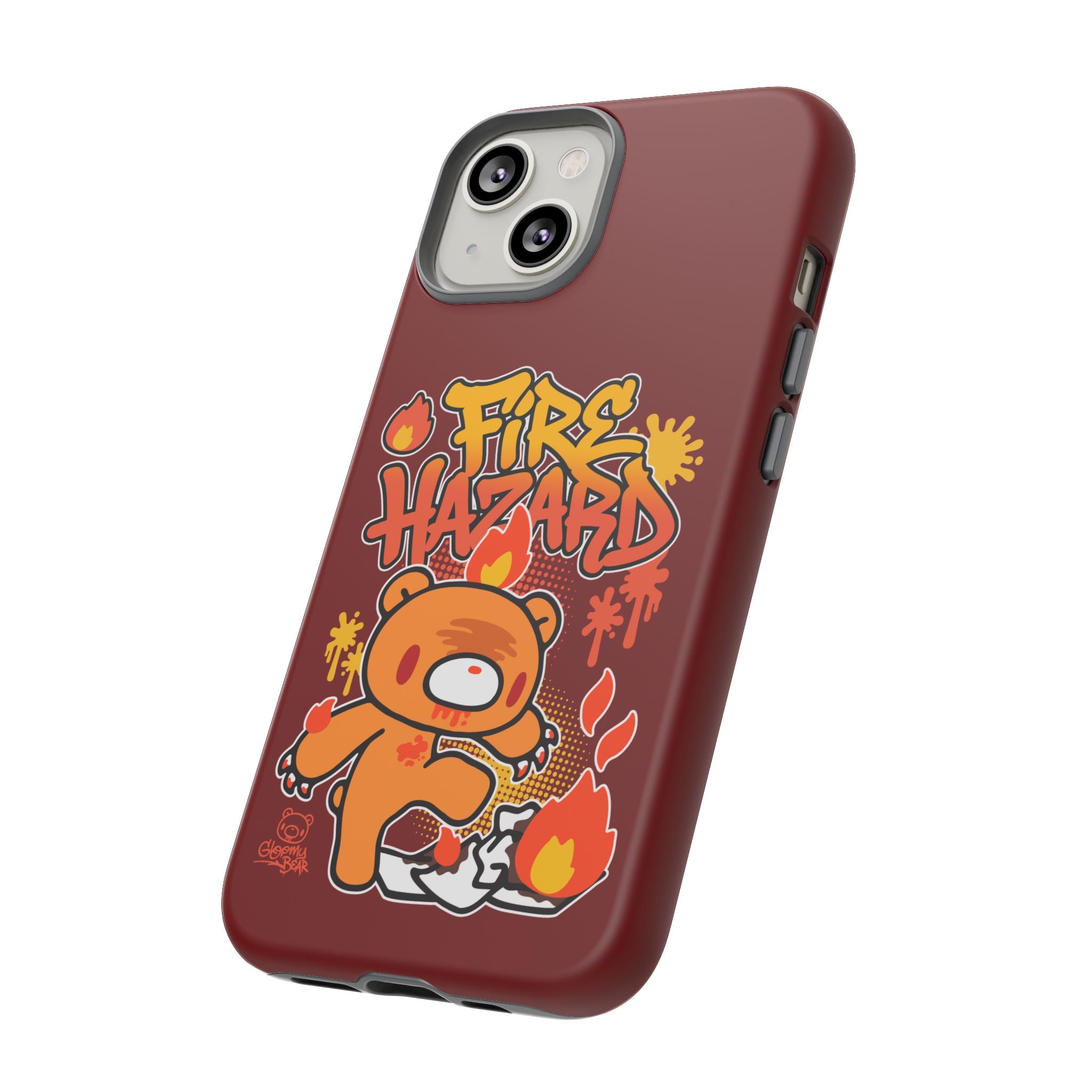 Gloomy Fire trash Phone Case
