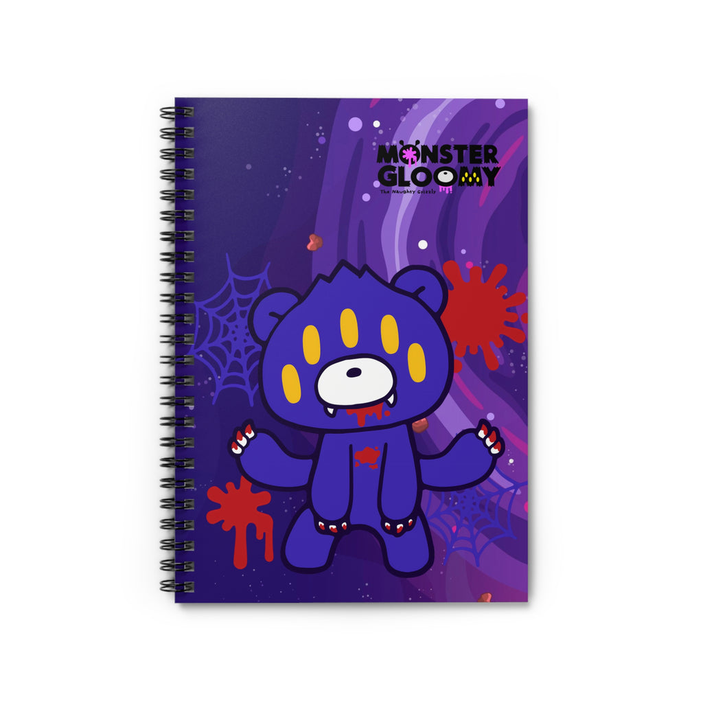 Gloomy Spider Monster Spiral Notebook