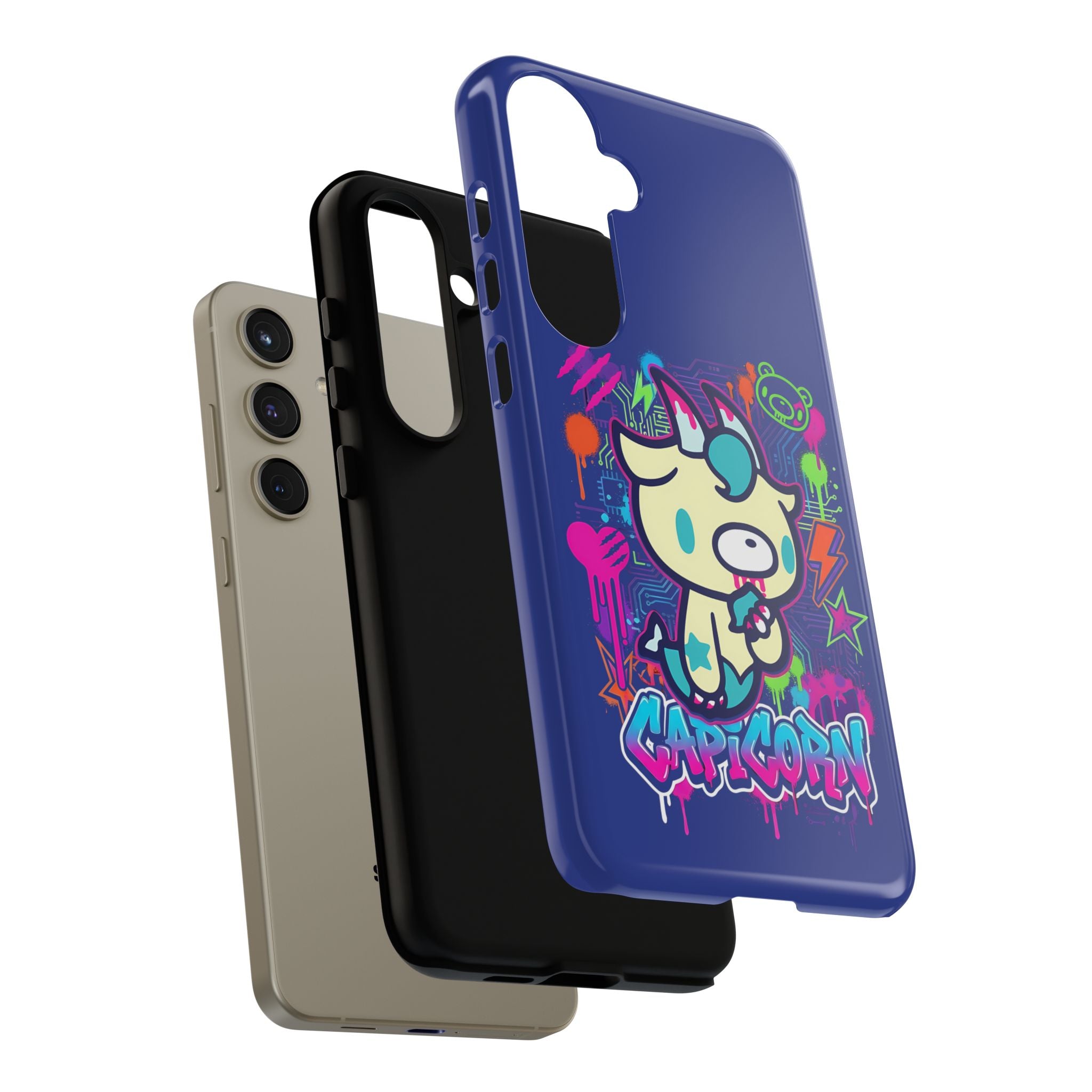 Zodiac Capricorn Gloomy Bear Phone Case