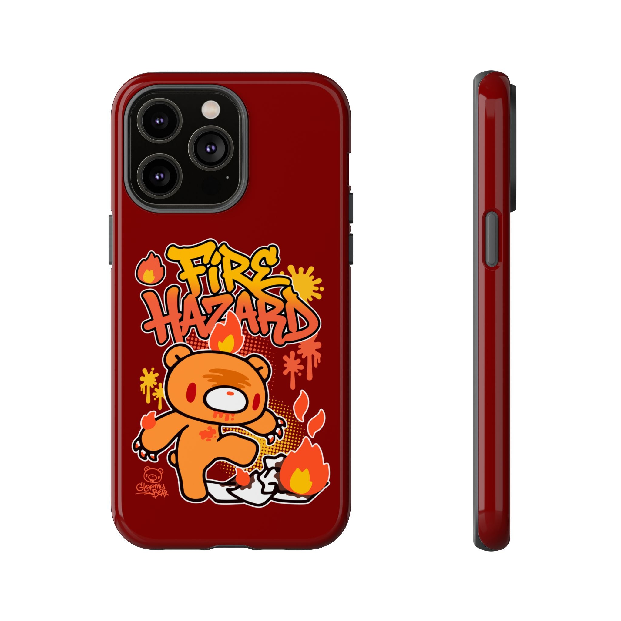 Gloomy Fire trash Phone Case
