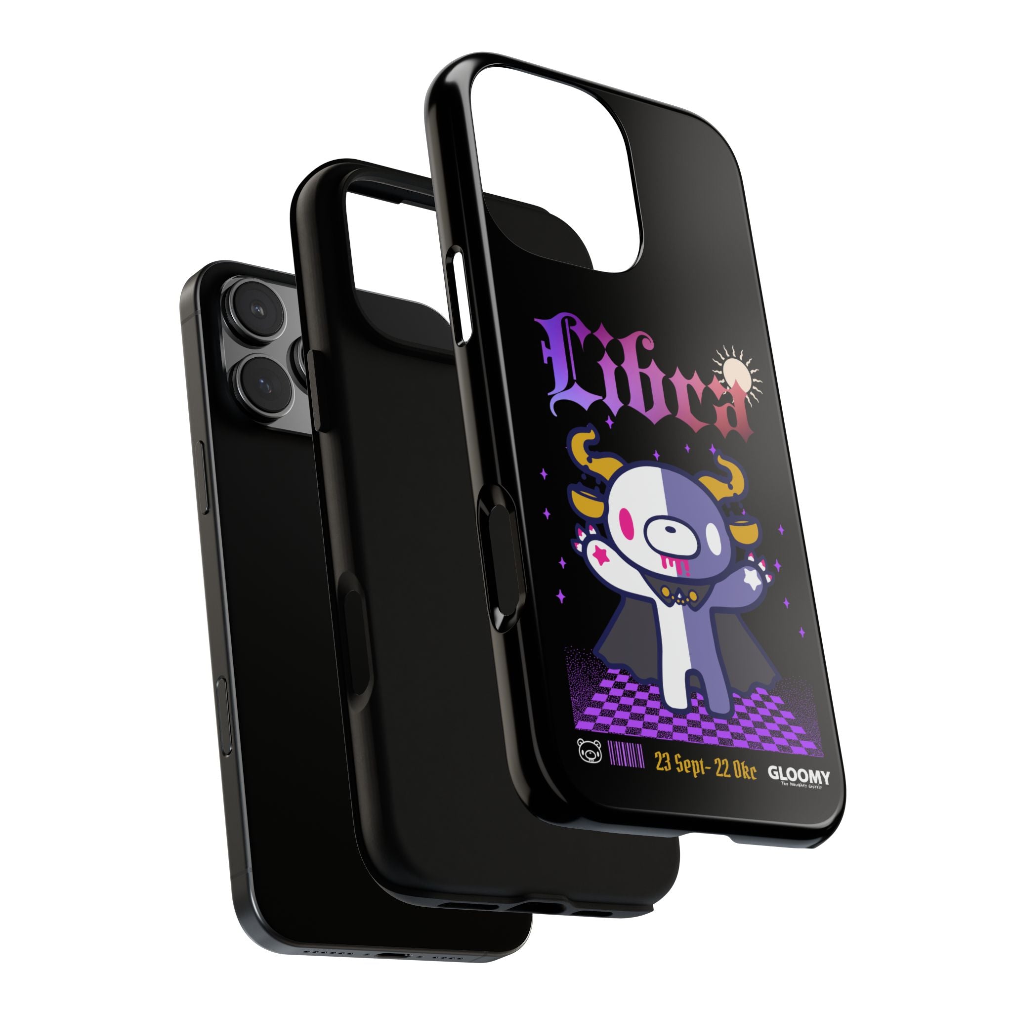 gloomy bear libra zodiac Phone Case