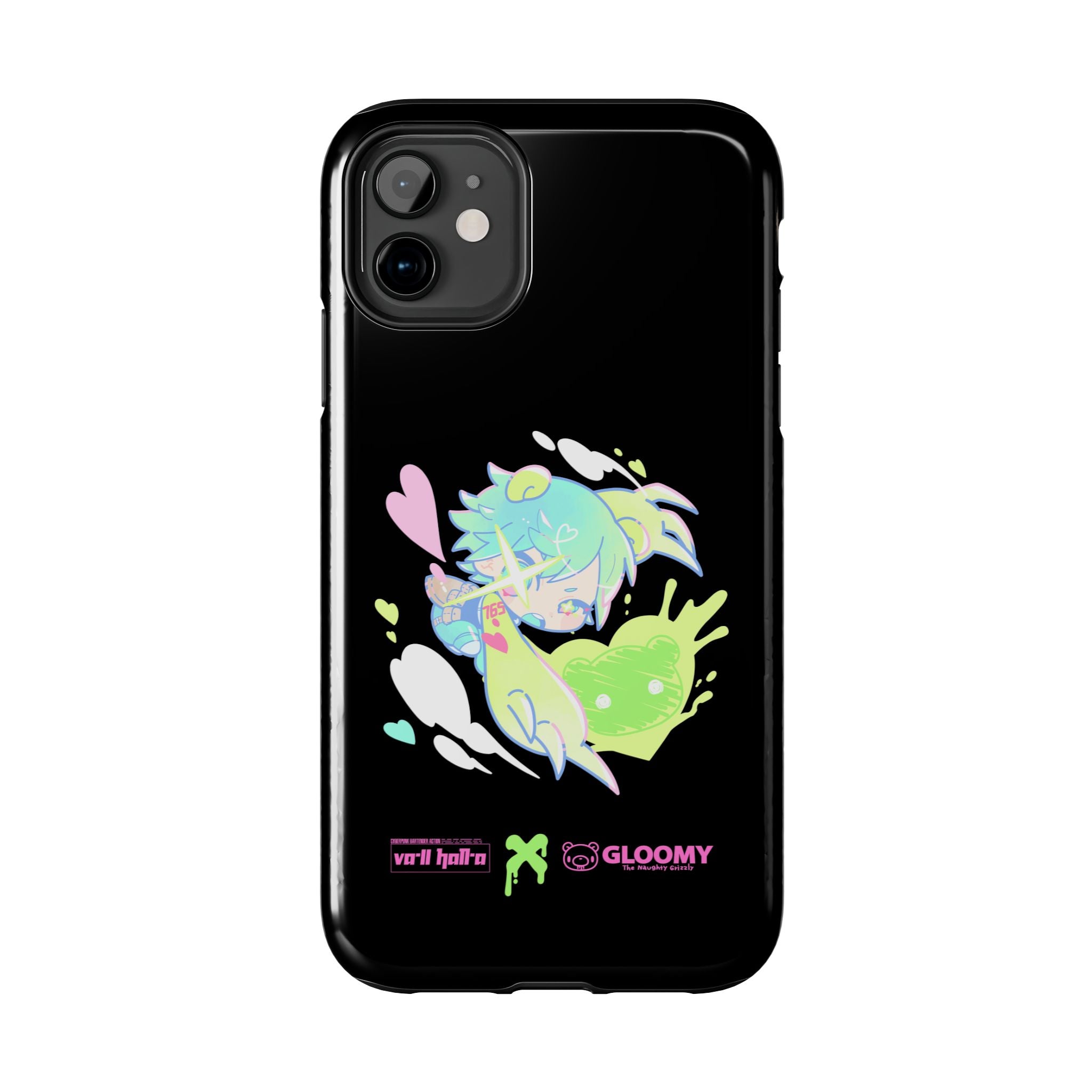 VA-11 HALL-A x Gloomy Bear Sei - iPhone Case
