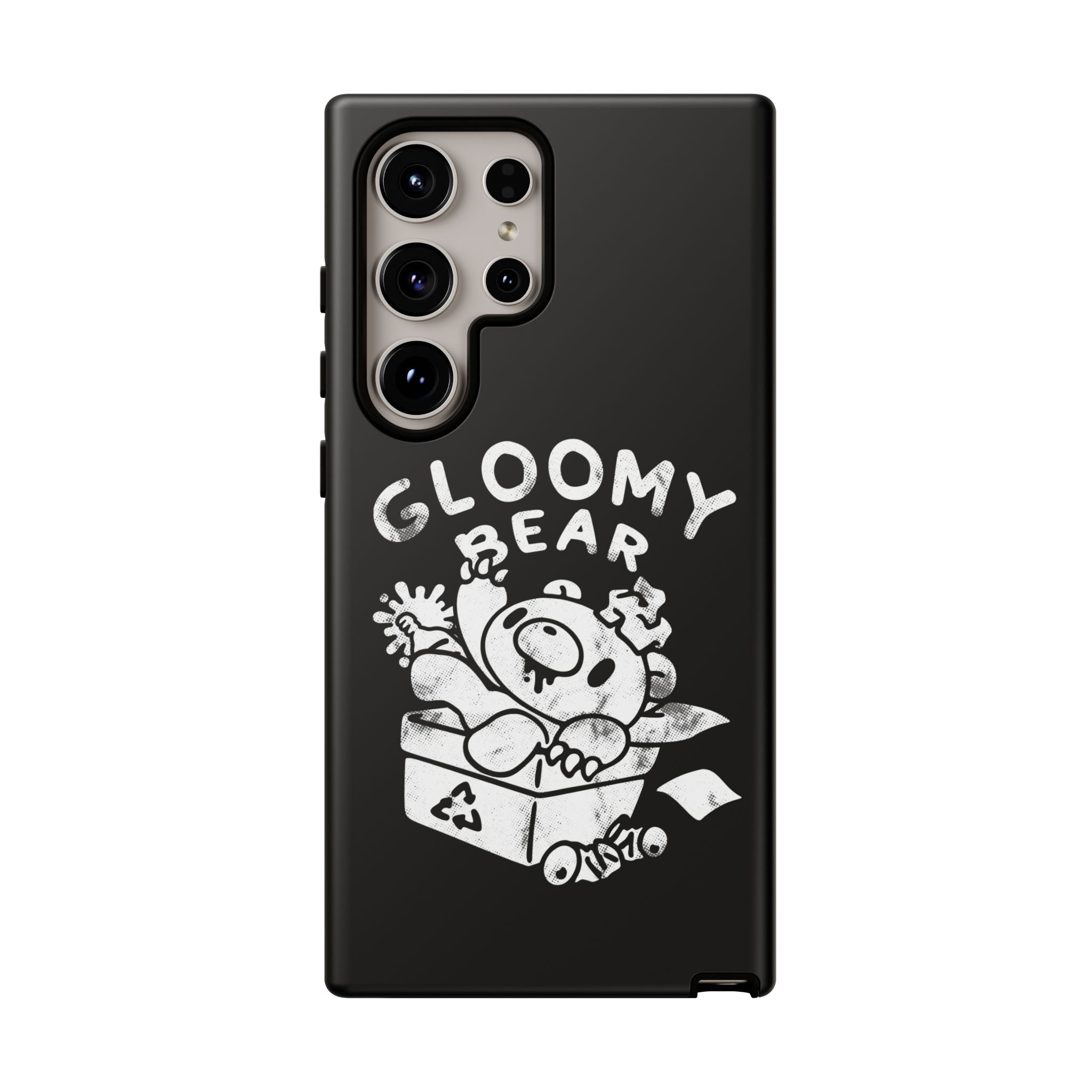 Gloomy trash garbage Phone Case