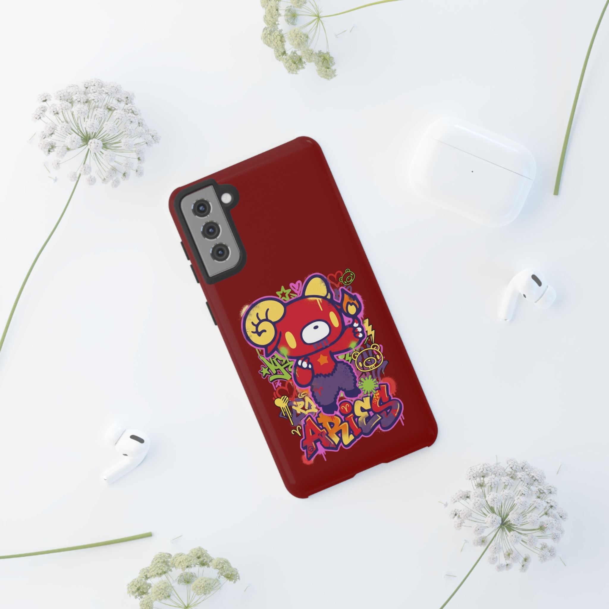 Zodiac Aries  Gloomy Bear Phone Case