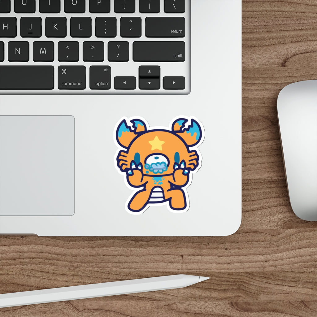 Gloomy Zodiac Cancer Die-Cut Stickers