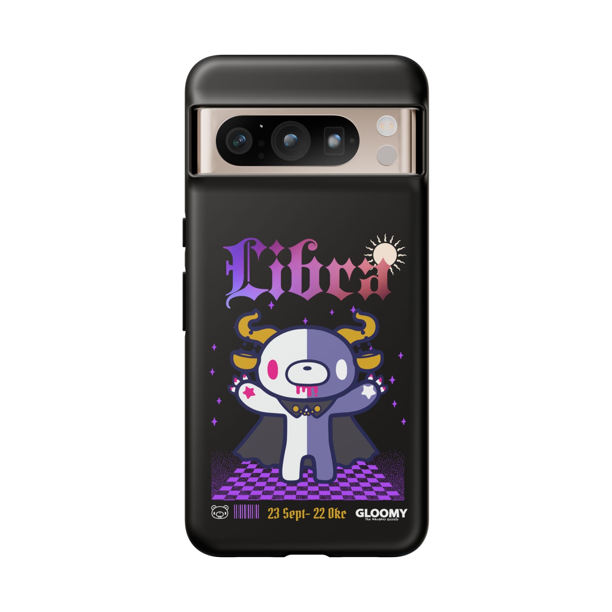 gloomy bear libra zodiac Phone Case