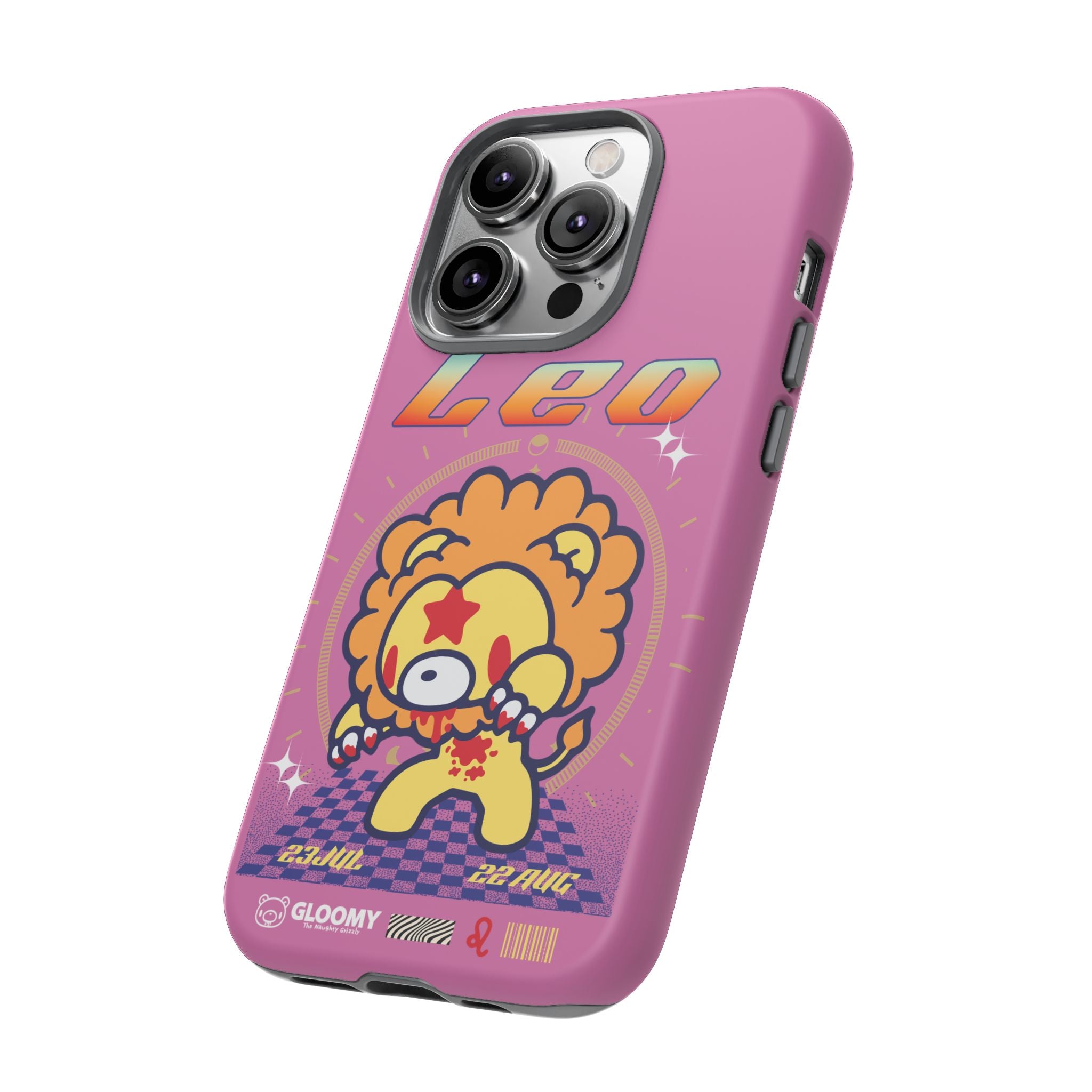 Zodiac Leo gloomy bear Phone Case