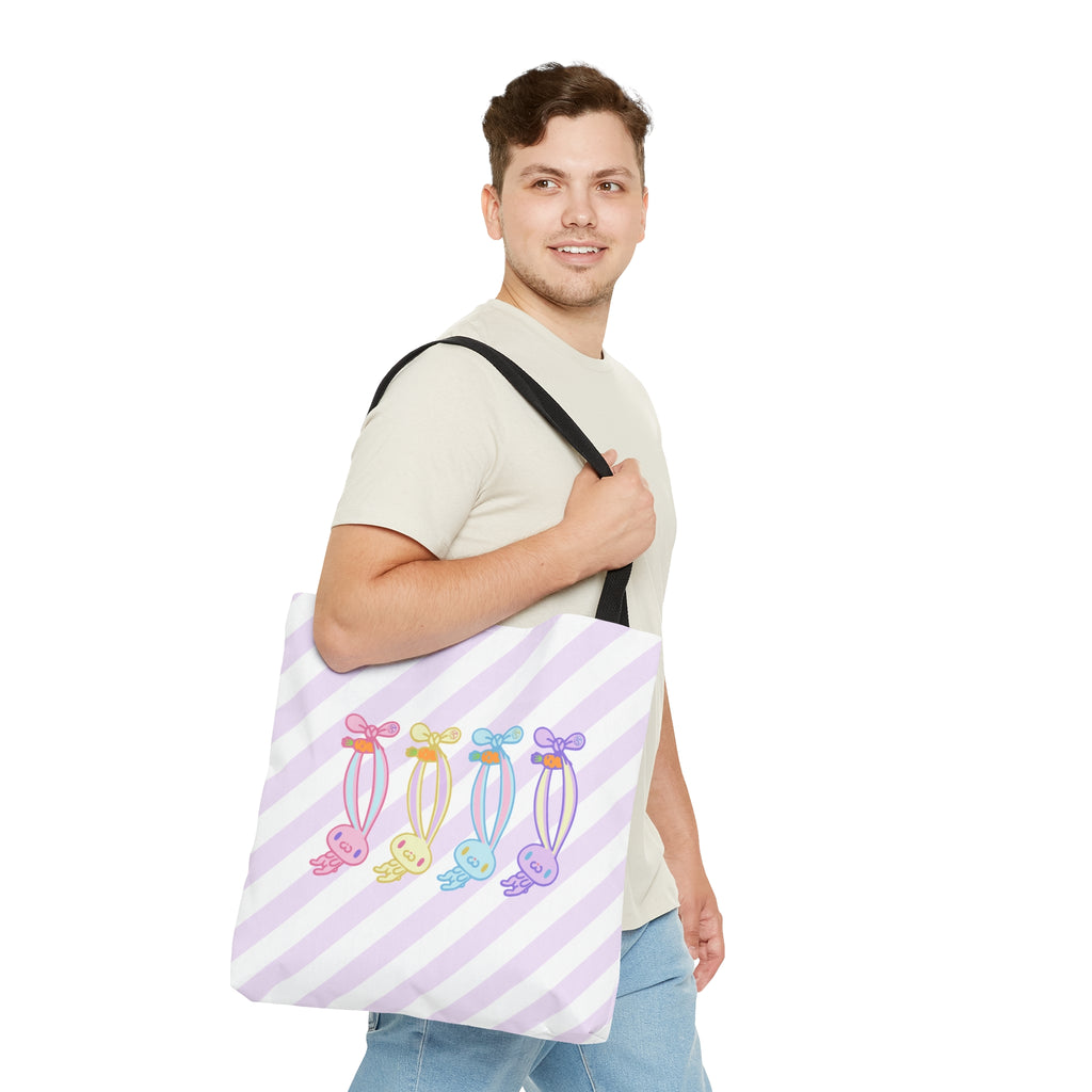 Swing Pastel All Purpose Bunny Tote Bag