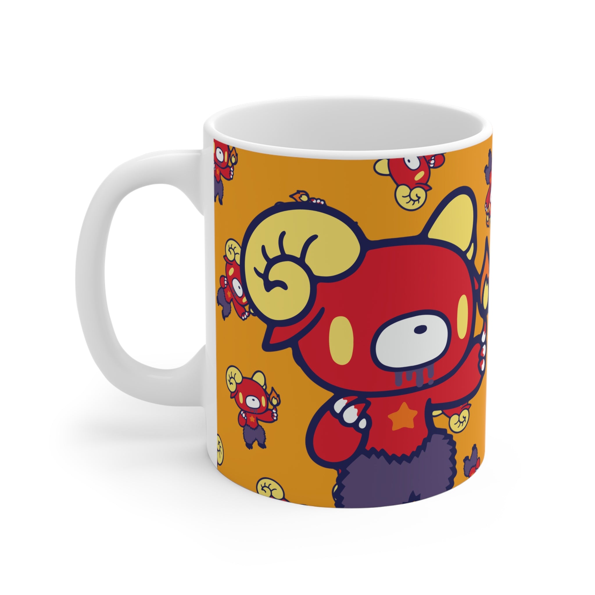 Aries Gloomy Bear Ceramic Mug (11oz)