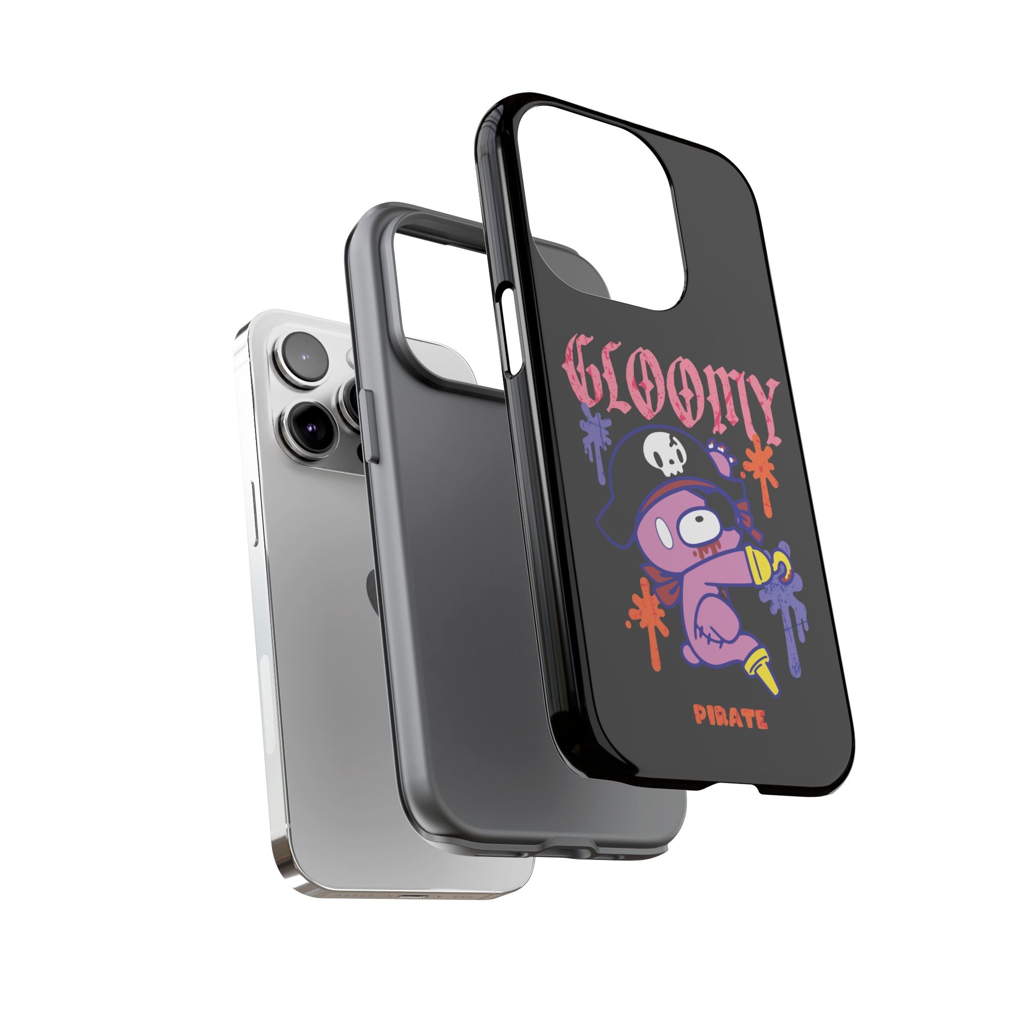 gloomy bear Halloween pirate Phone Case