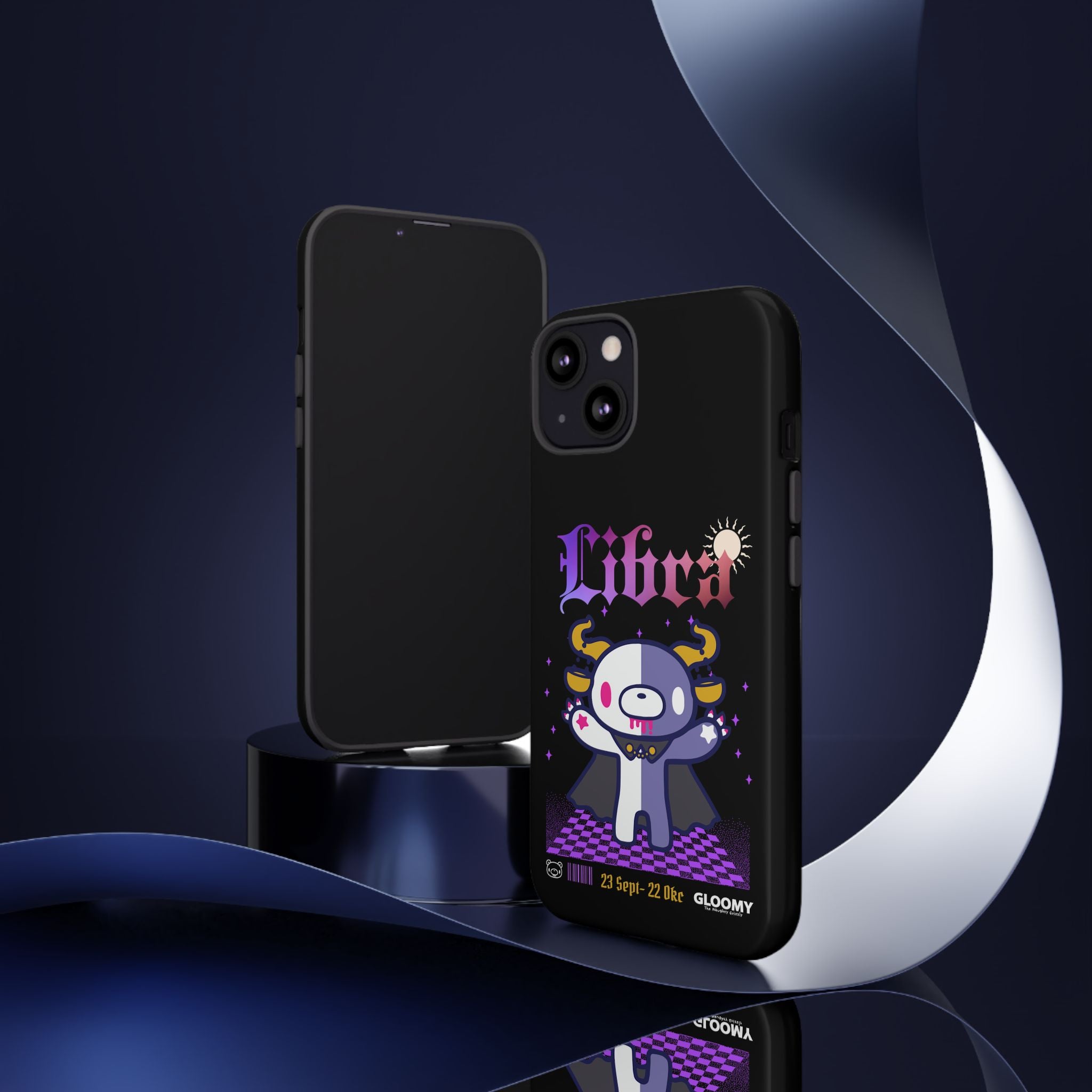 gloomy Bear Libra Zodiac Phone Case