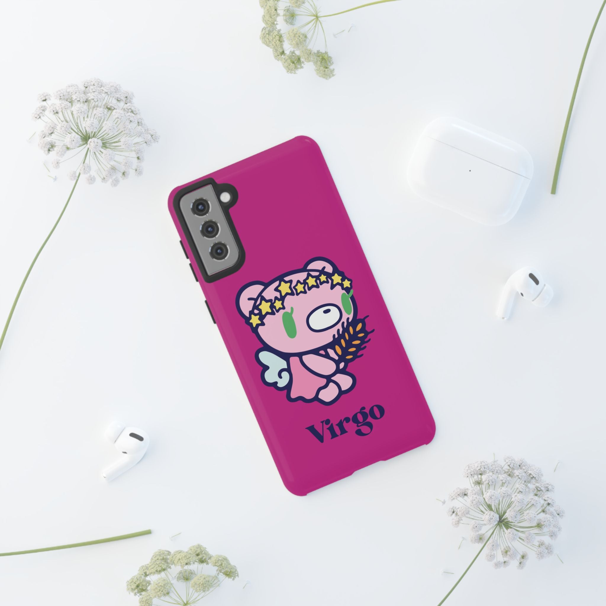 Zodiac Virgo gloomy bear Phone Case