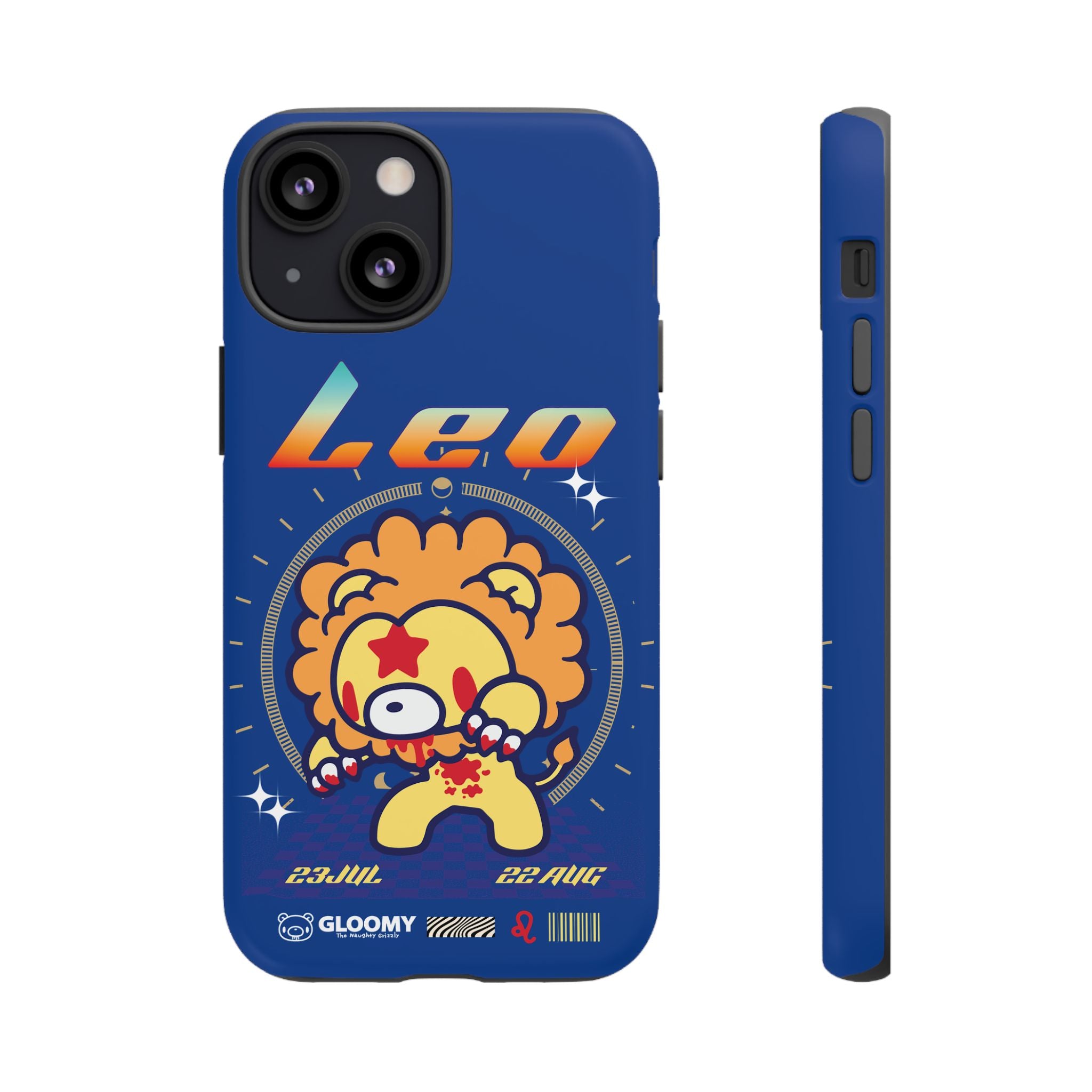 Zodiac Leo gloomy bear Phone Case