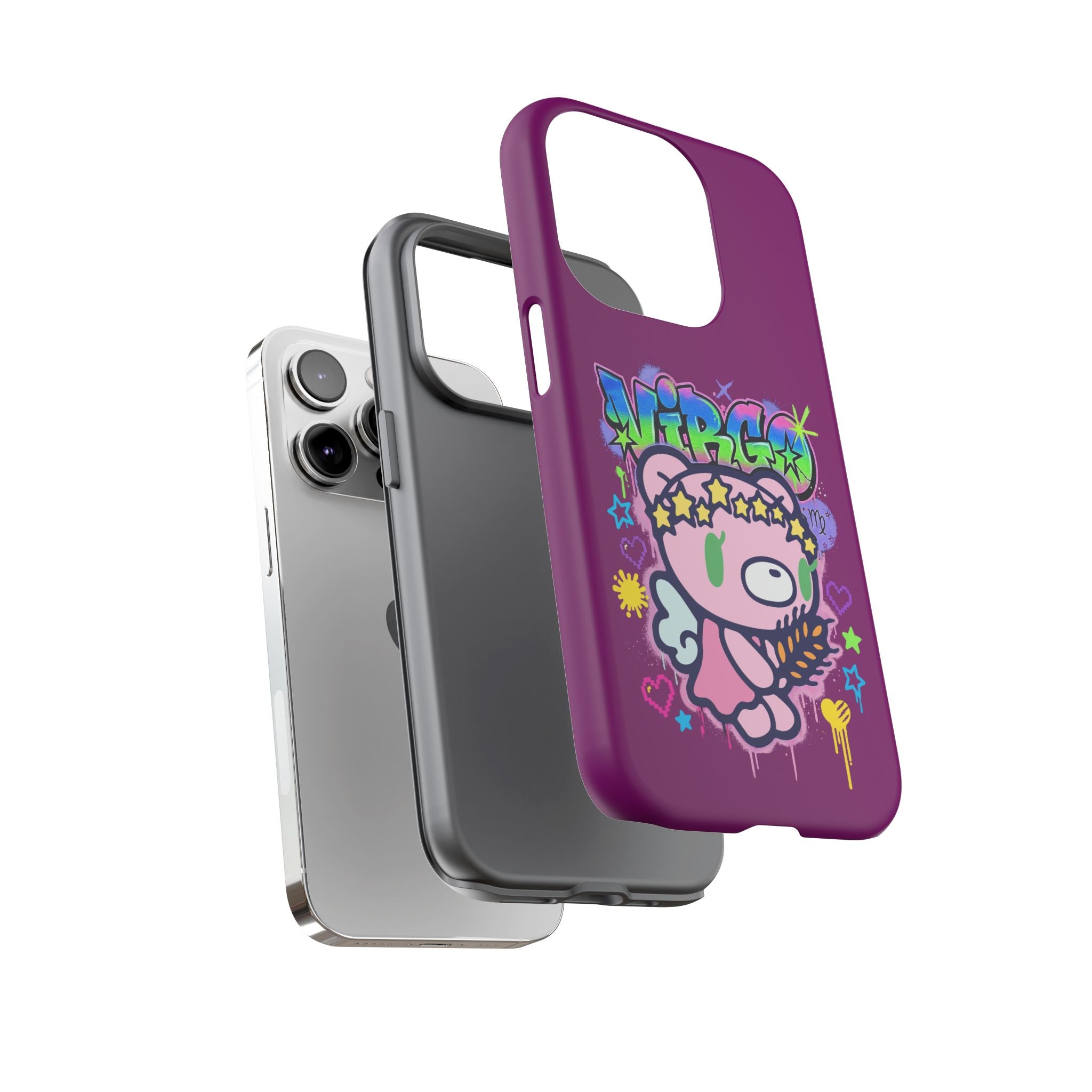 Zodiac Virgo  Gloomy Bear  Phone Case