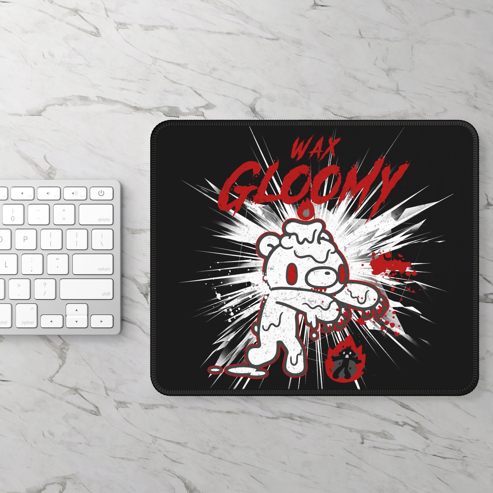 Wax Gloomy Halloween Gaming Mouse Pad