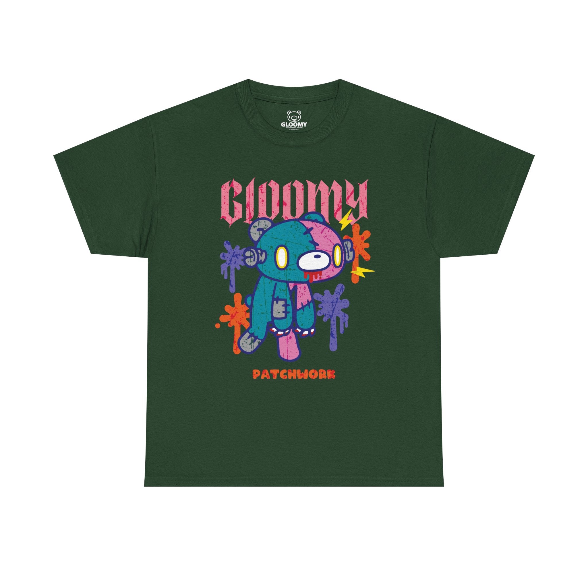 Gloomy halloween patchwork T-Shirt