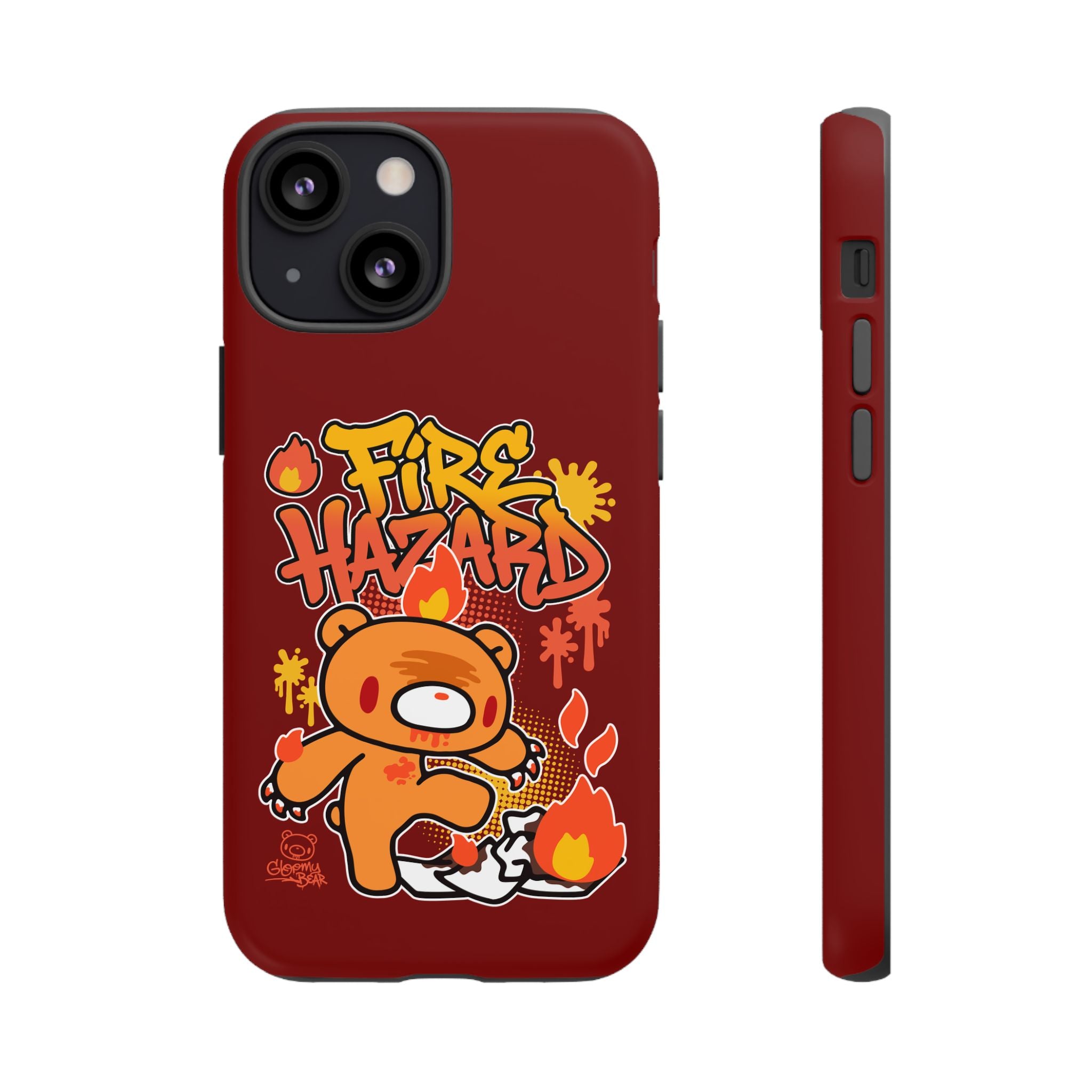 Gloomy Fire trash Phone Case