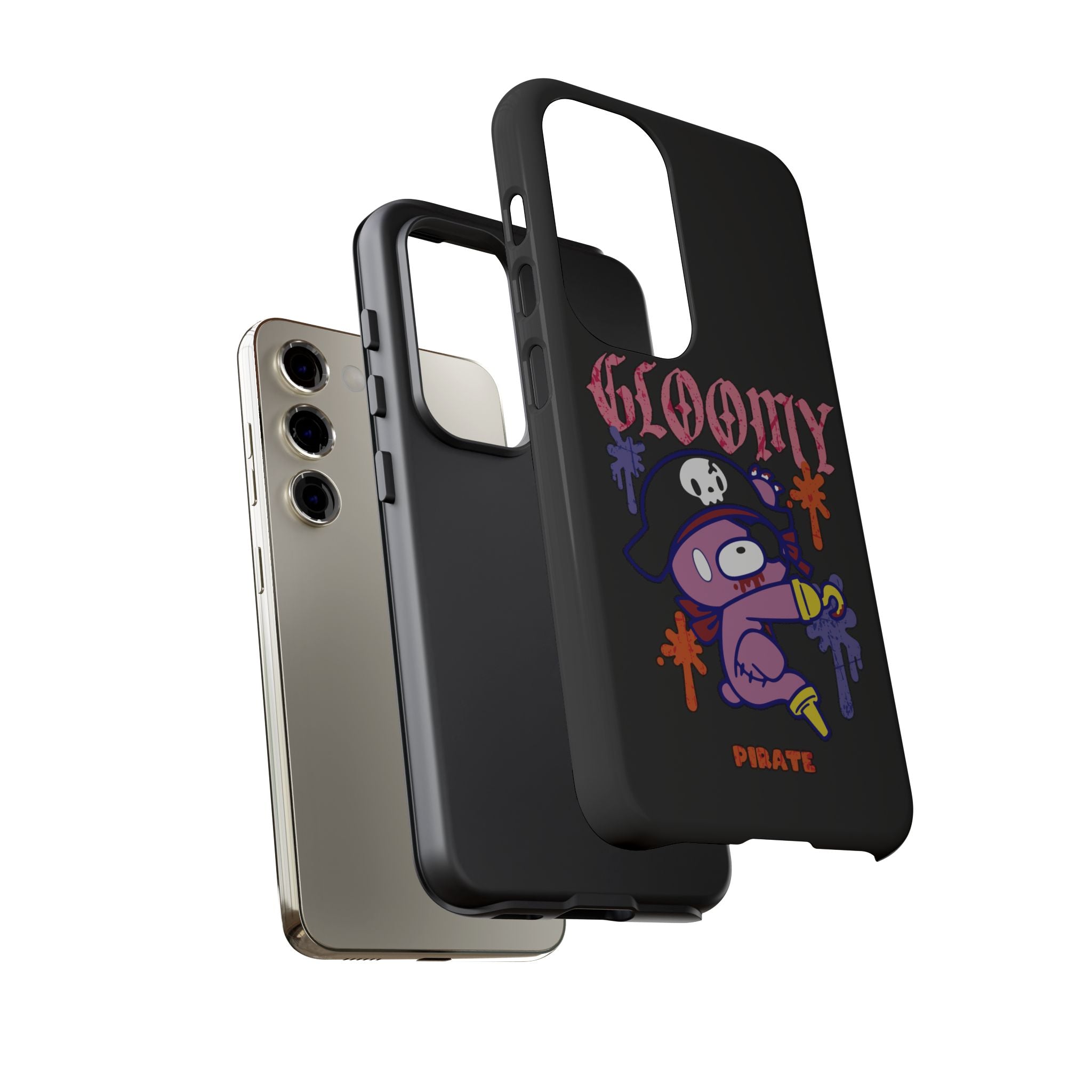 gloomy bear Halloween pirate Phone Case