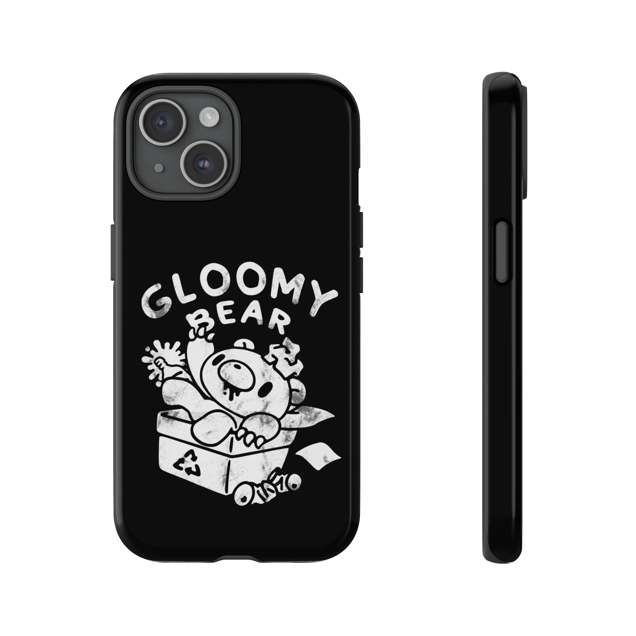 Gloomy trash garbage Phone Case