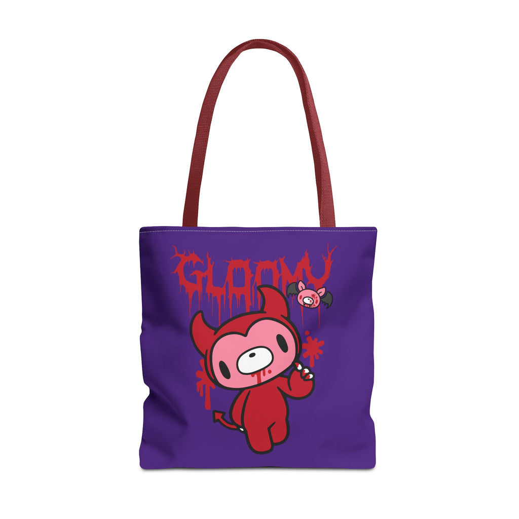 Gloomy Bear Halloween Devil Tote Bag - 2024