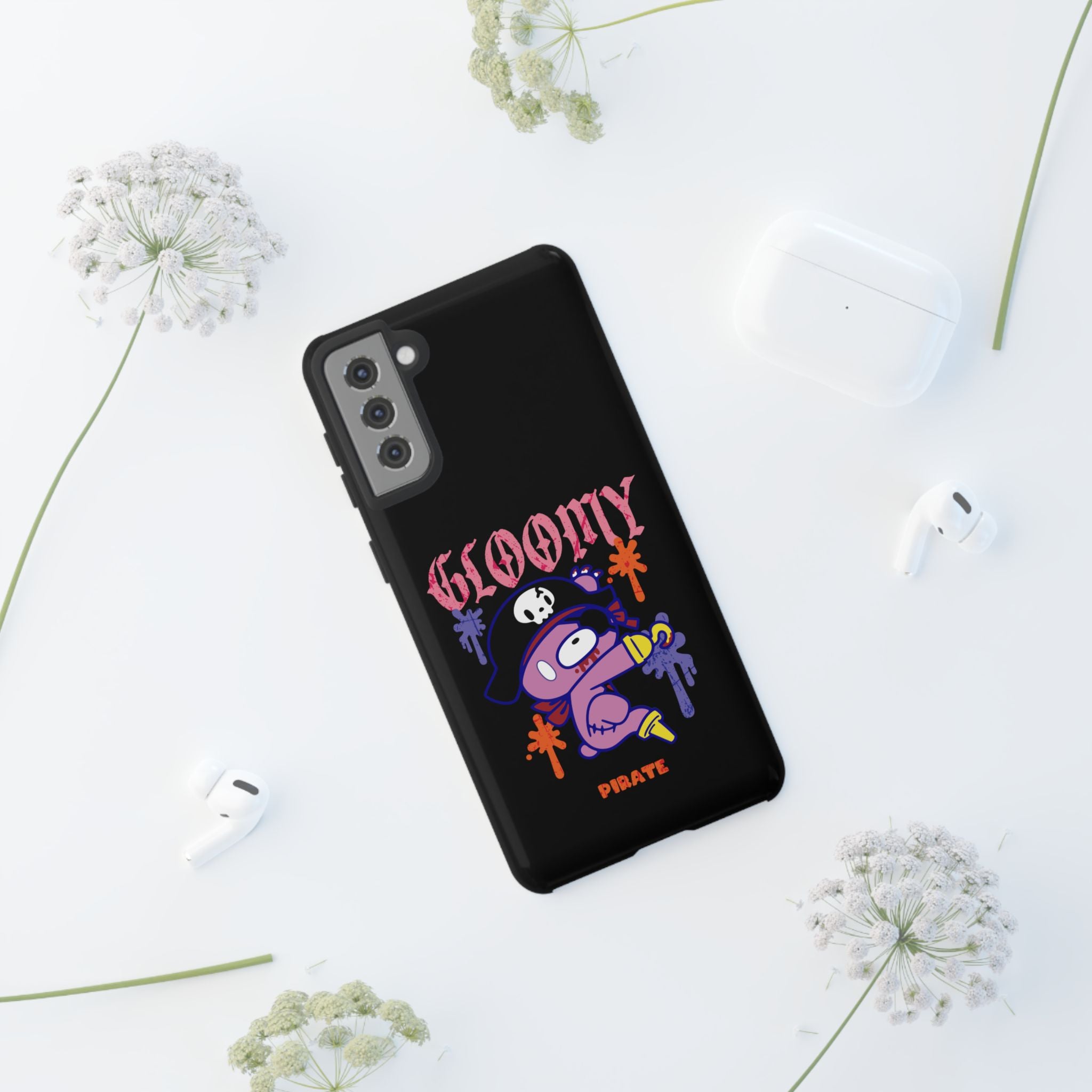 gloomy bear Halloween pirate Phone Case