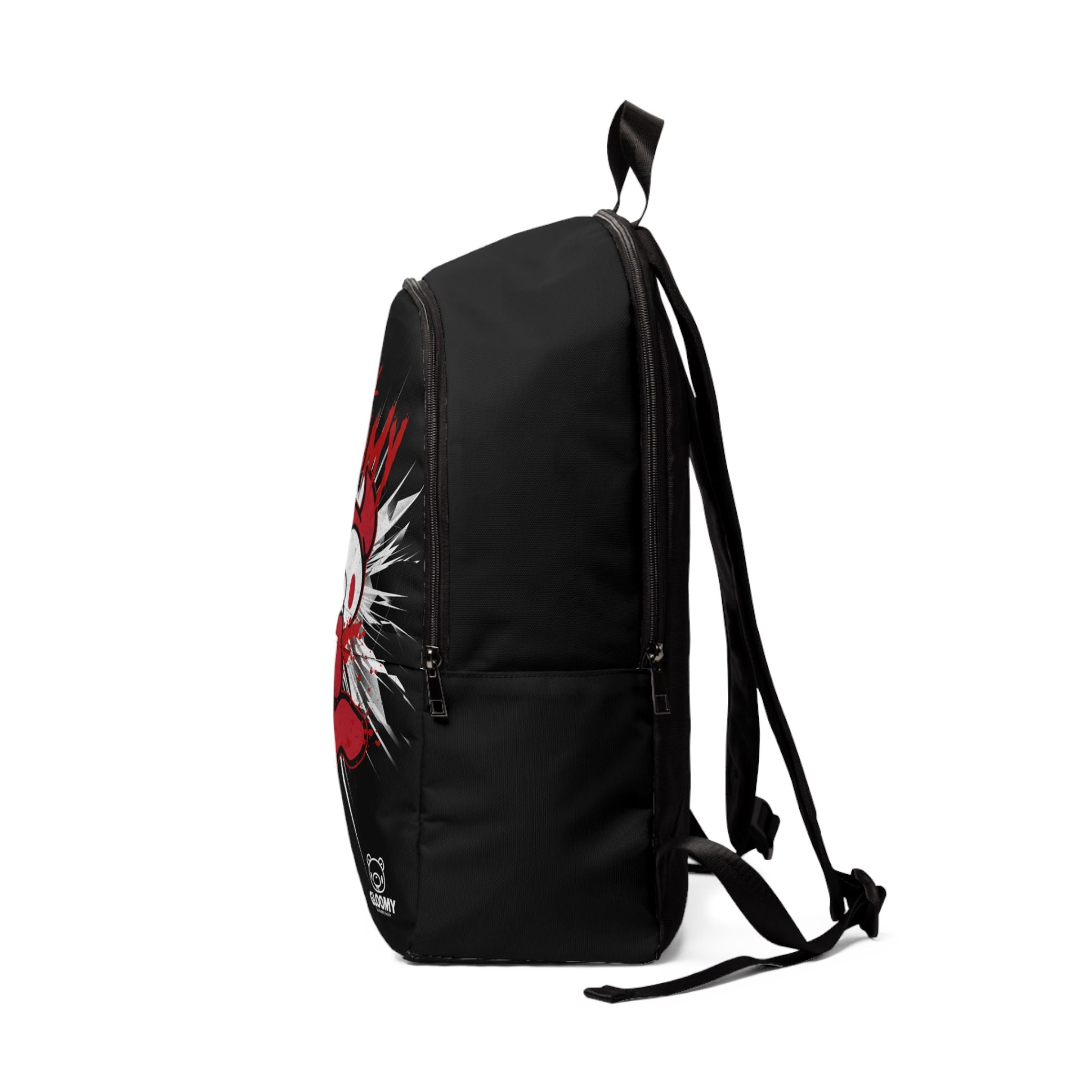 Devil Gloomy Halloween Unisex Fabric Backpack