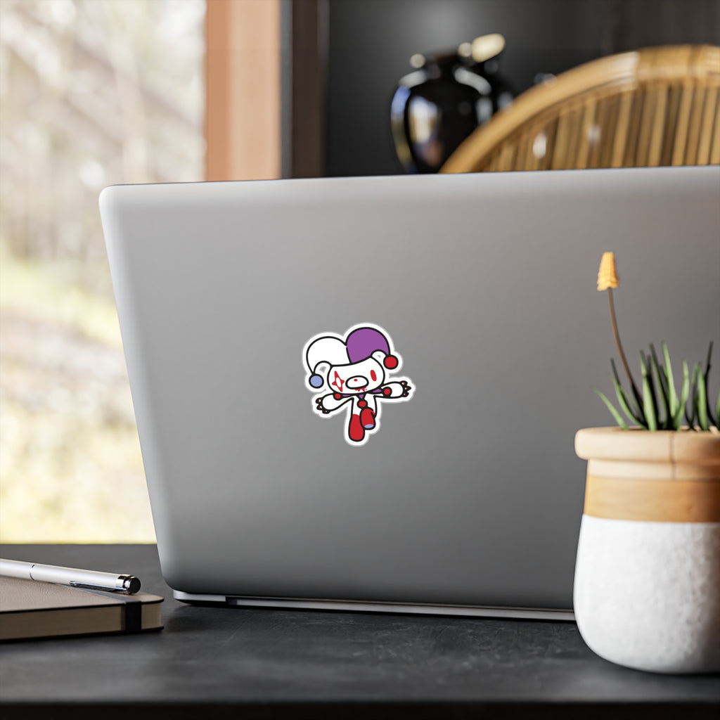 Gloomy Bear Joker Jopi Kiss-Cut Vinyl Decals