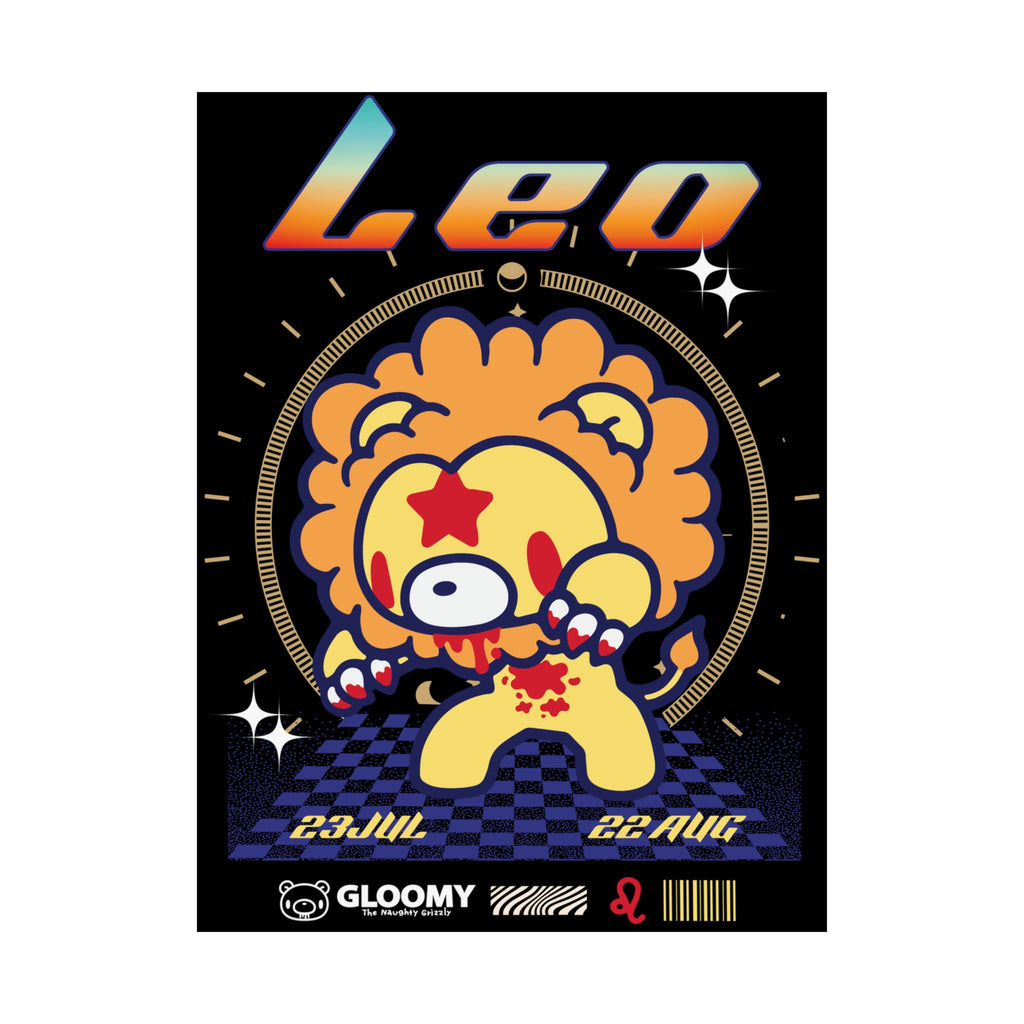 Leo Zodiac Satin Posters (300gsm)