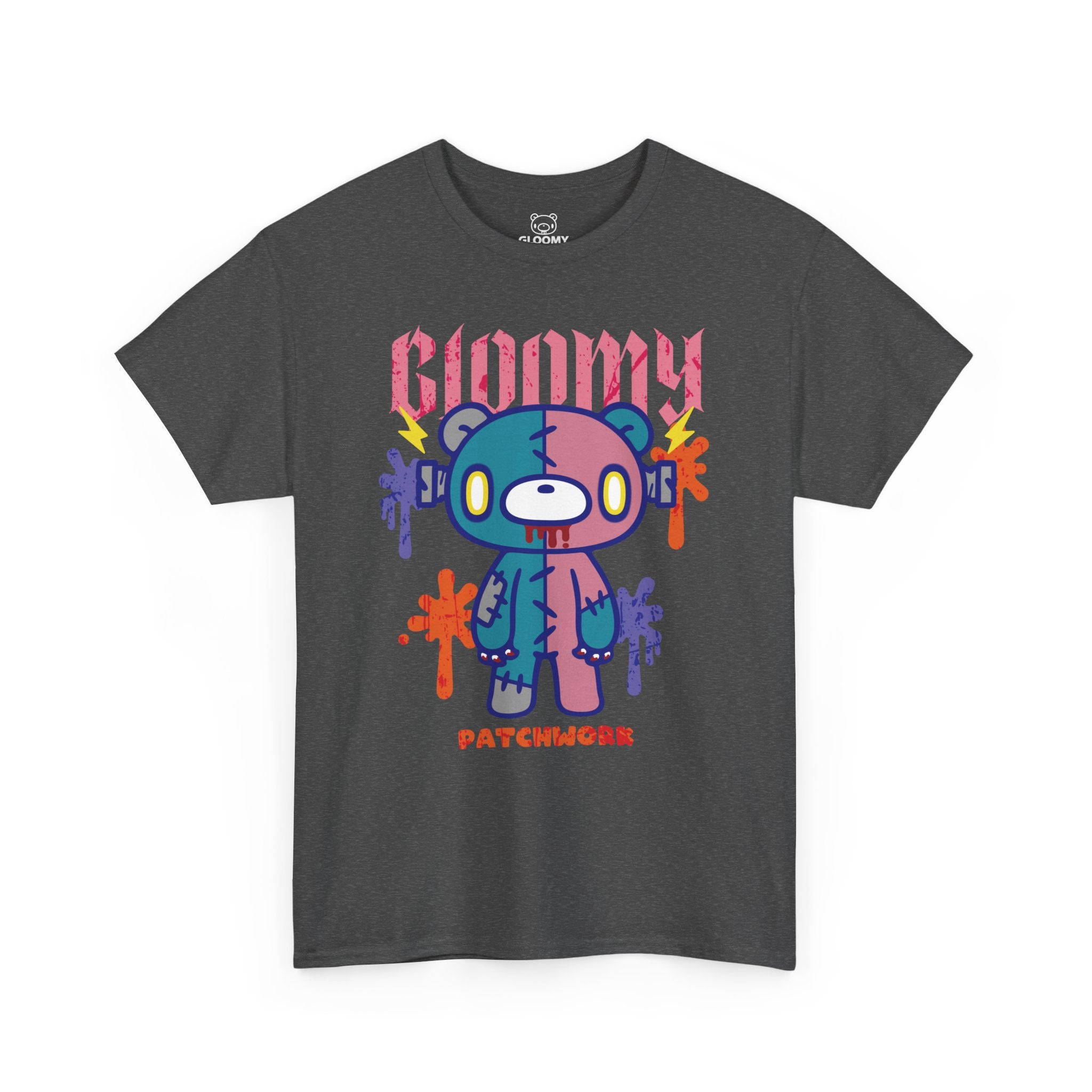 Gloomy Halloween Patchwork T-Shirt