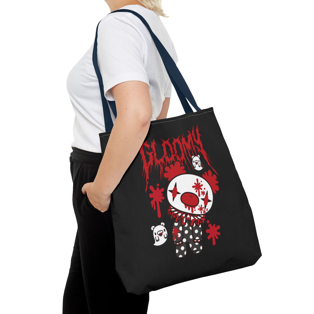 Gloomy Bear Halloween Sletchy Coown Tote Bag - 2024