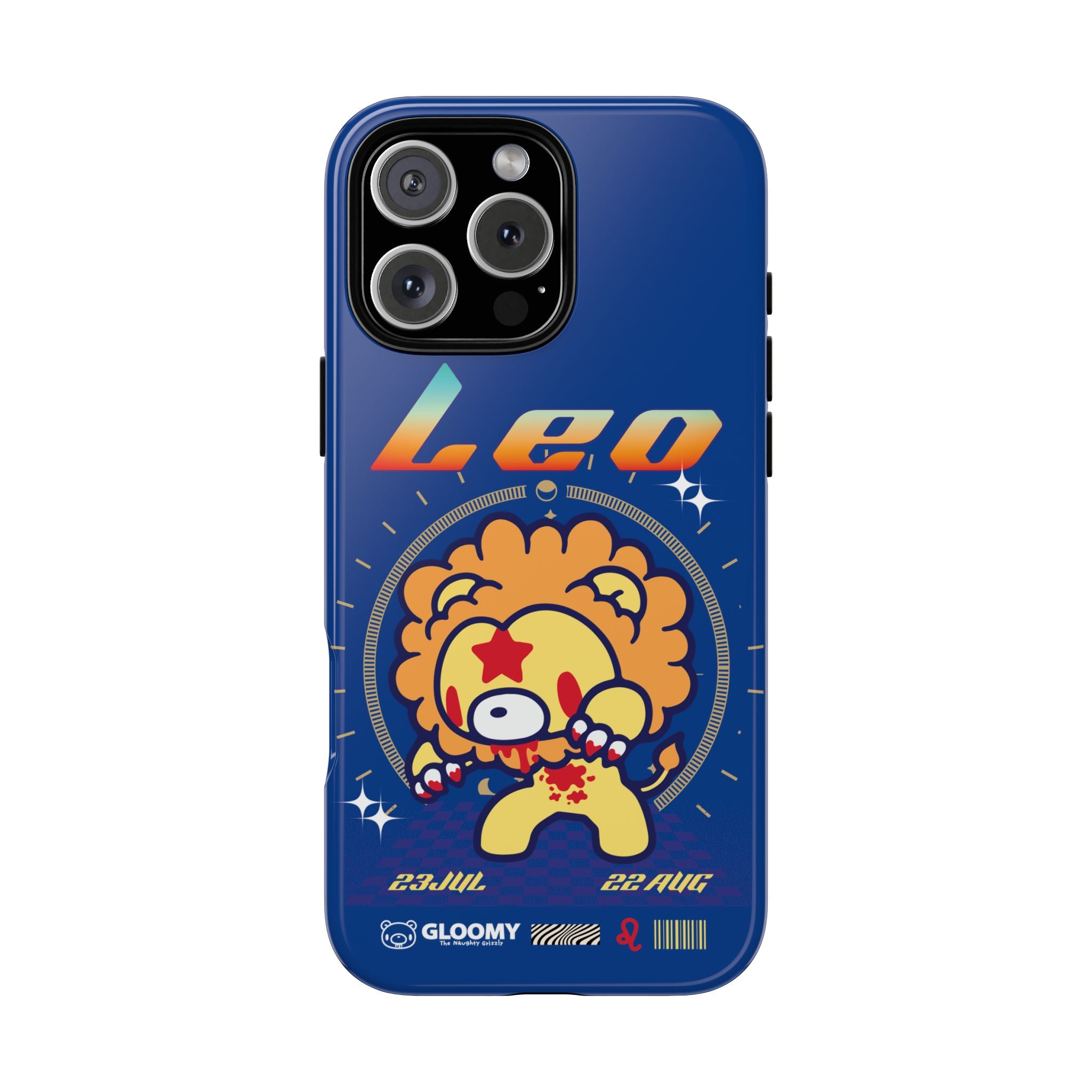 Zodiac Leo gloomy bear Phone Case