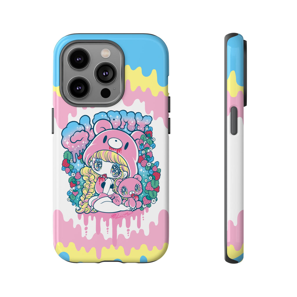 YURIE SEKIYA x GLOOMY BEAR ⭐️ GLOOMY-GIRL STRAWBERRY PHONE CASE