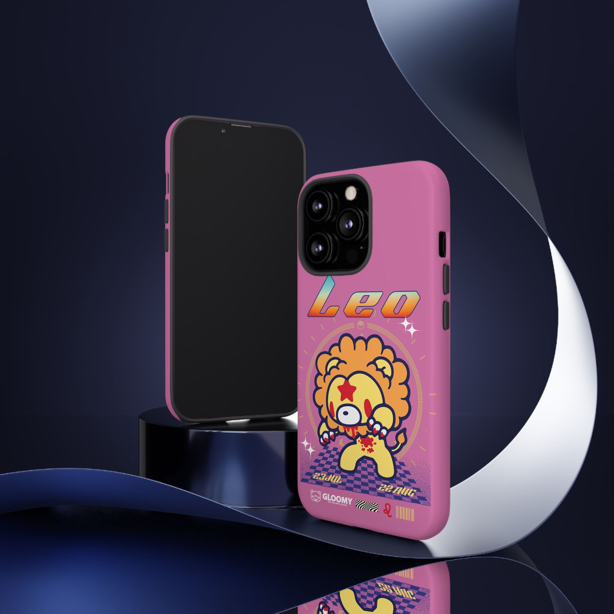 Zodiac Leo gloomy bear Phone Case