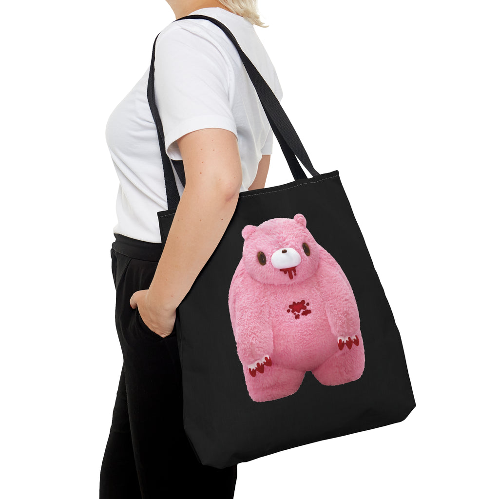 Chubby Gloomy Bear Plush Tote Bag