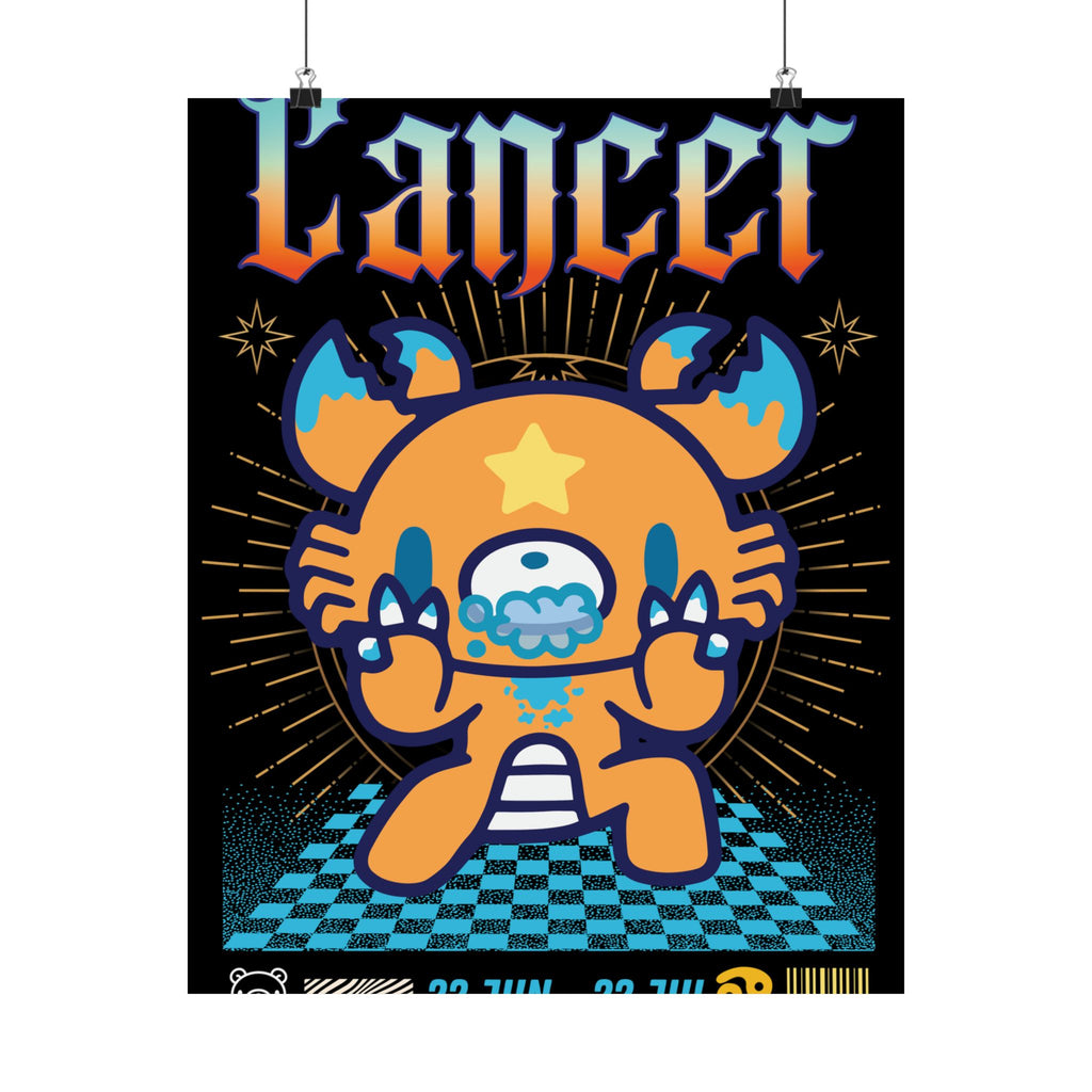 Cancer Zodiac Satin Posters (300gsm)