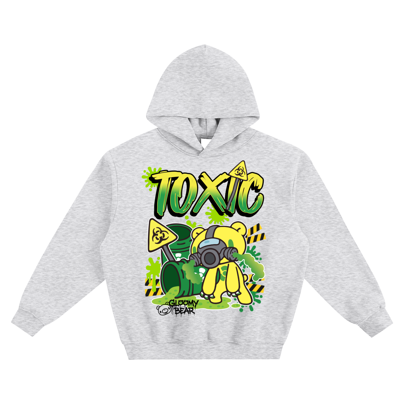 Gloomy Trash Collections Fleeced Boxy Hoodie