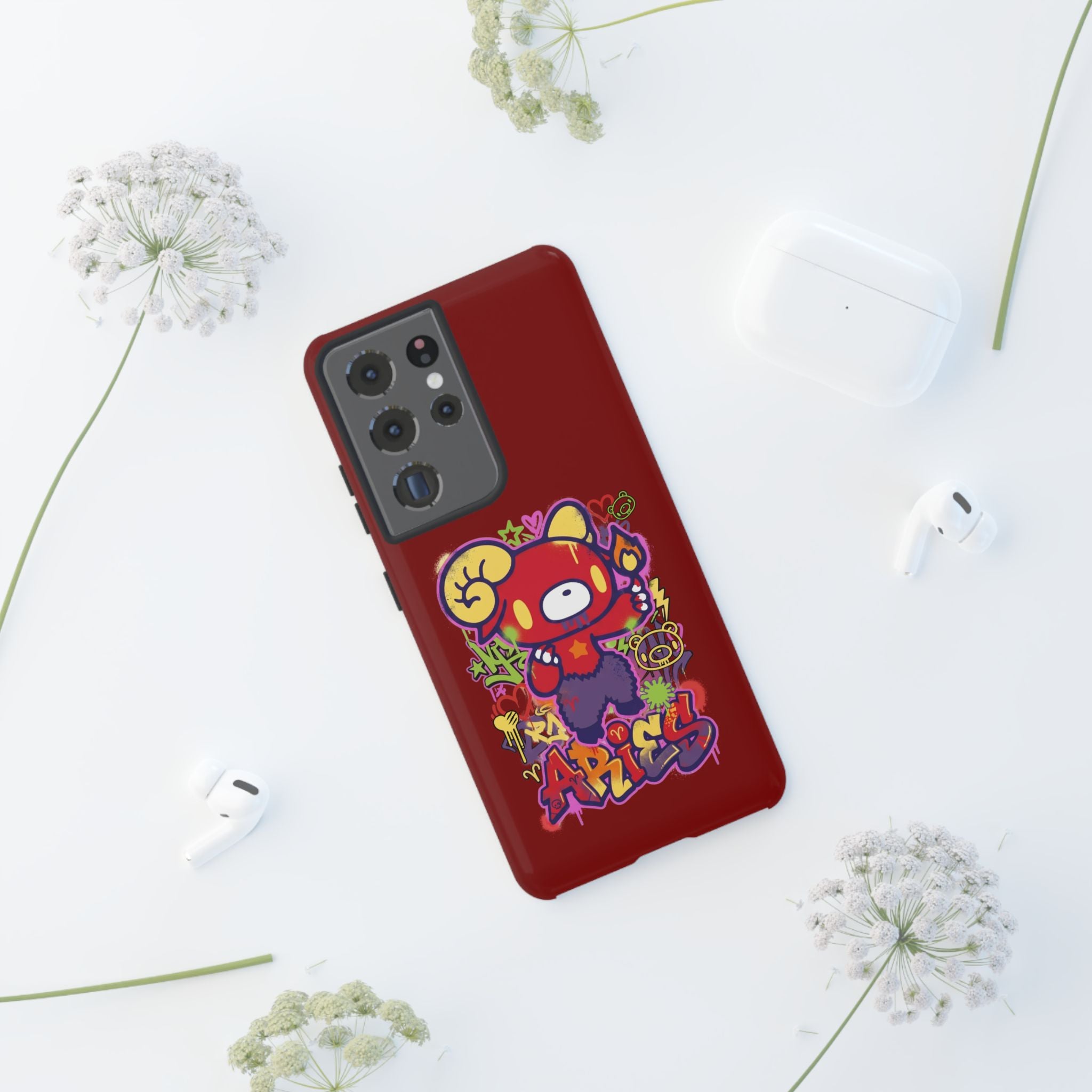 Zodiac Aries  Gloomy Bear Phone Case