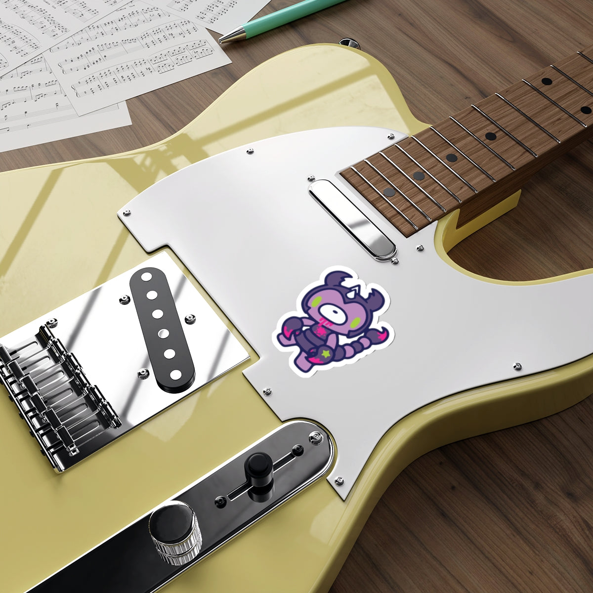Gloomy Zodiac Scorpio Die-Cut Stickers