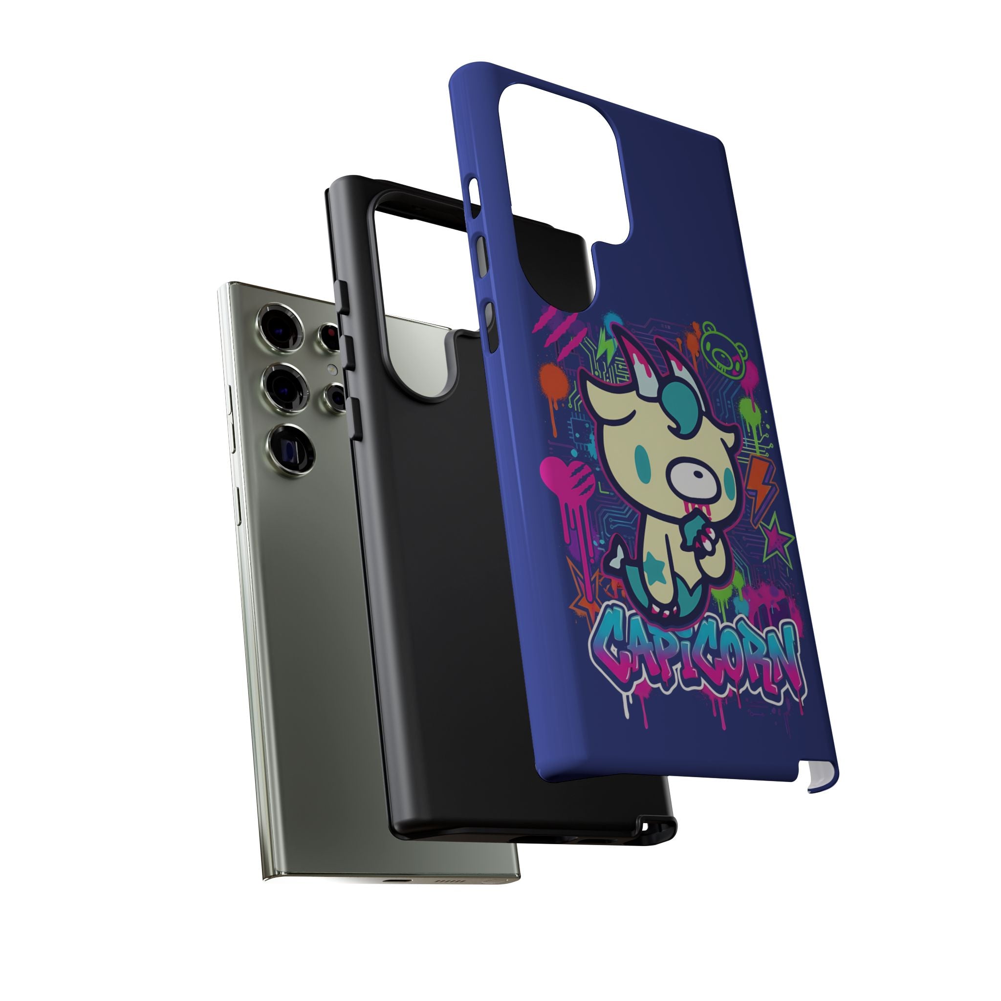 Zodiac Capricorn Gloomy Bear Phone Case