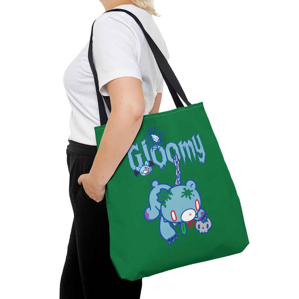 Gloomy Bear Halloween Zombie Tote Bag - 2024