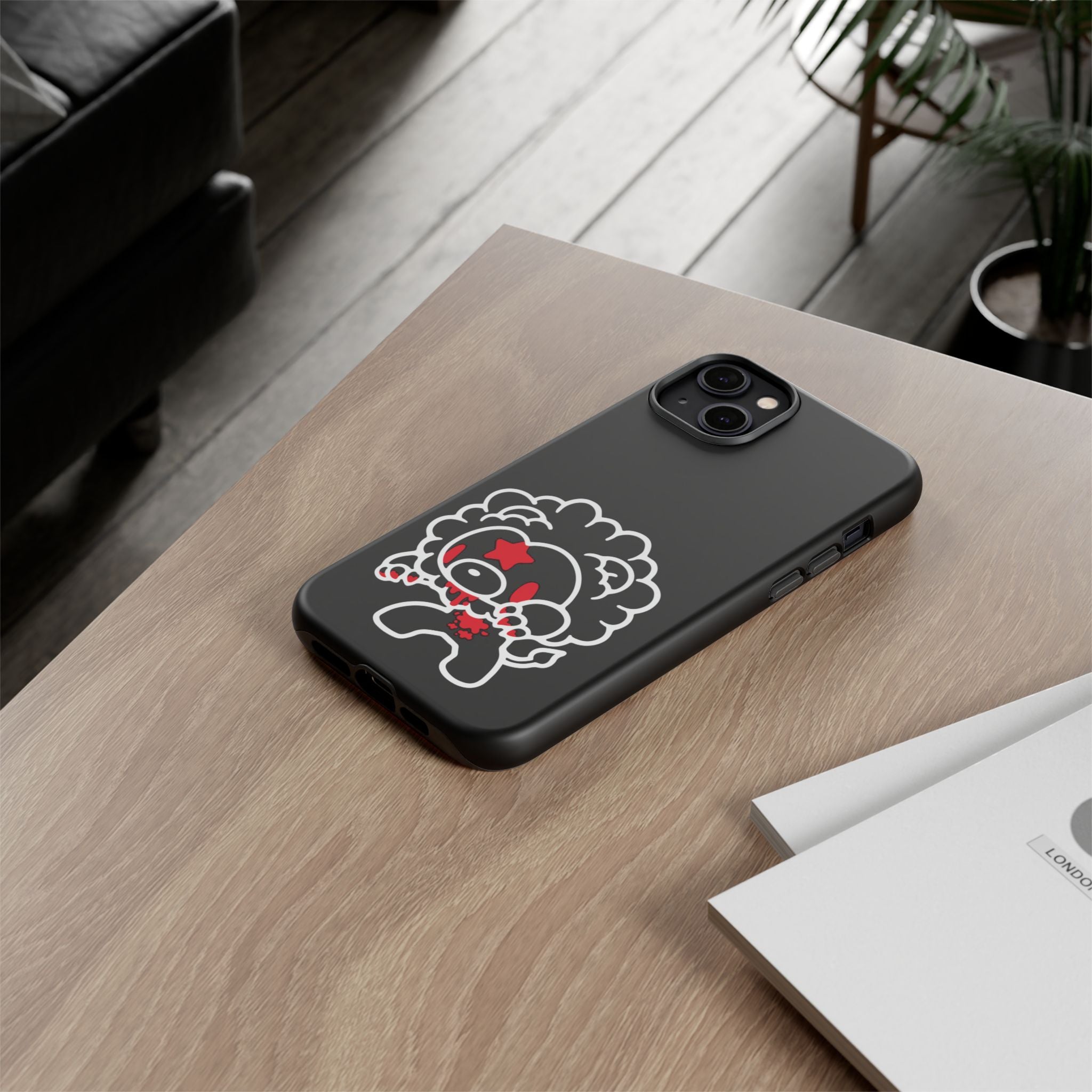 Zodiac Leo gloomy bear Phone Case