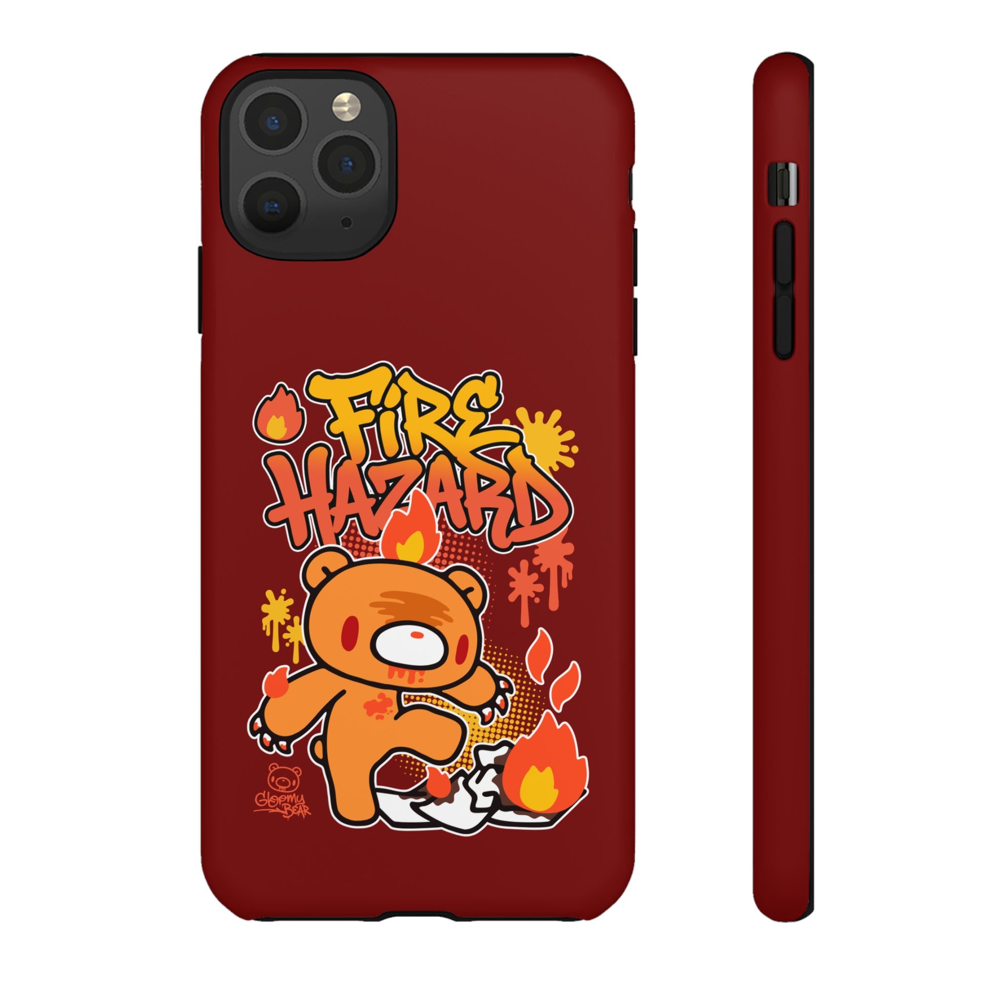 Gloomy Fire trash Phone Case