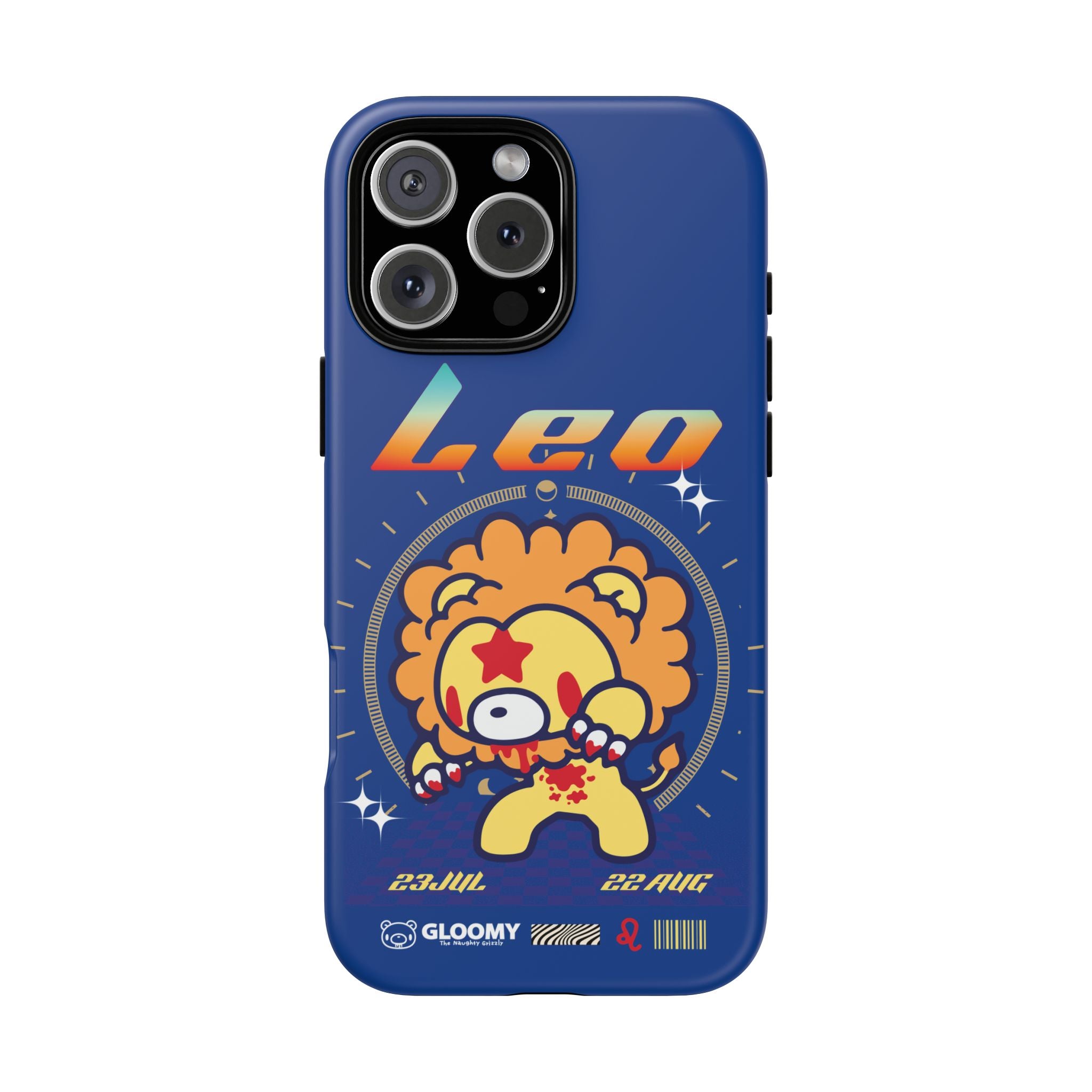 Zodiac Leo gloomy bear Phone Case