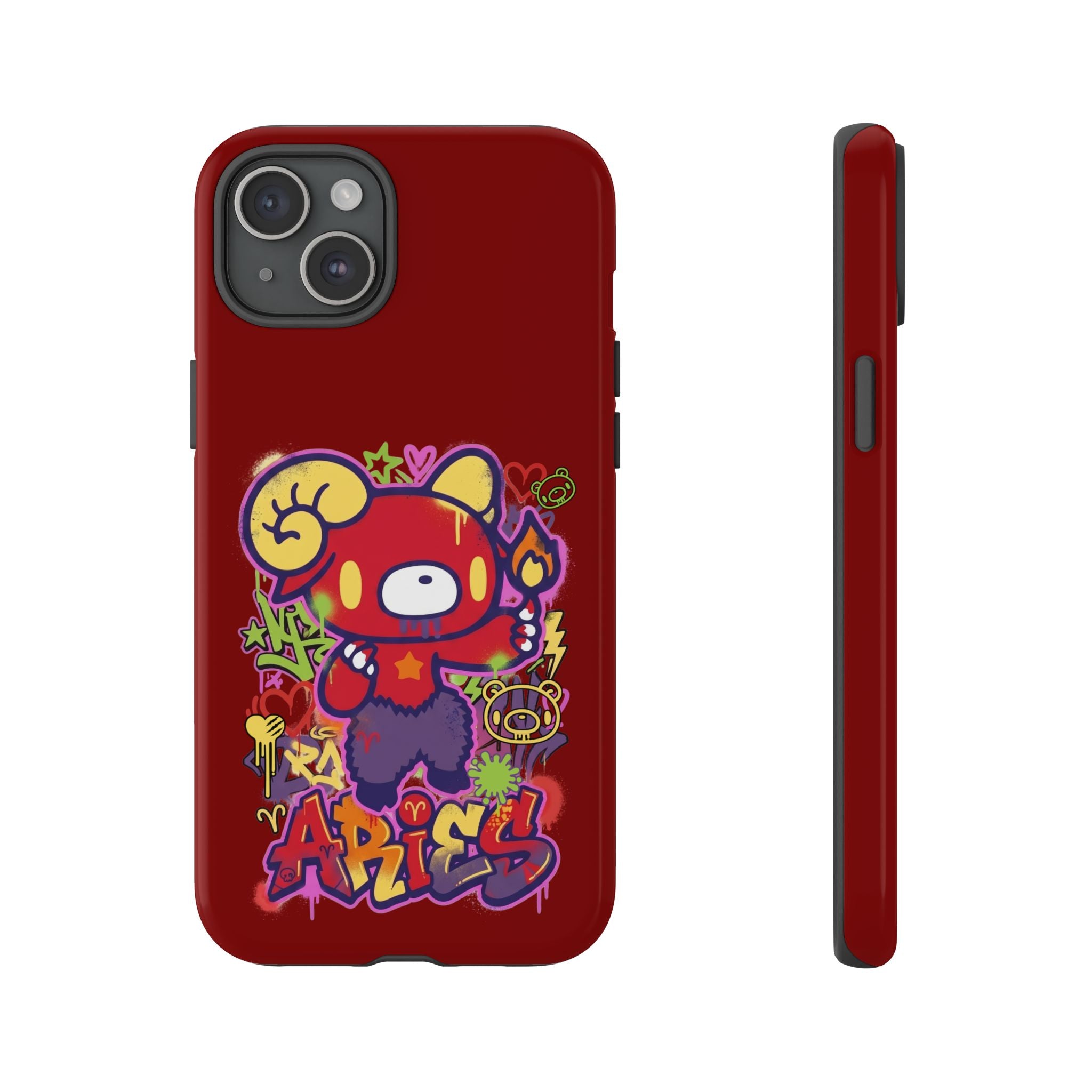 Zodiac Aries  Gloomy Bear Phone Case