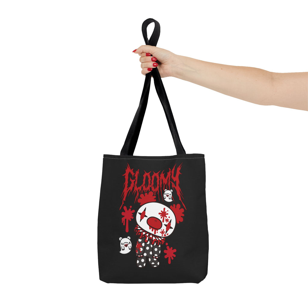 Gloomy Bear Halloween Sletchy Coown Tote Bag - 2024