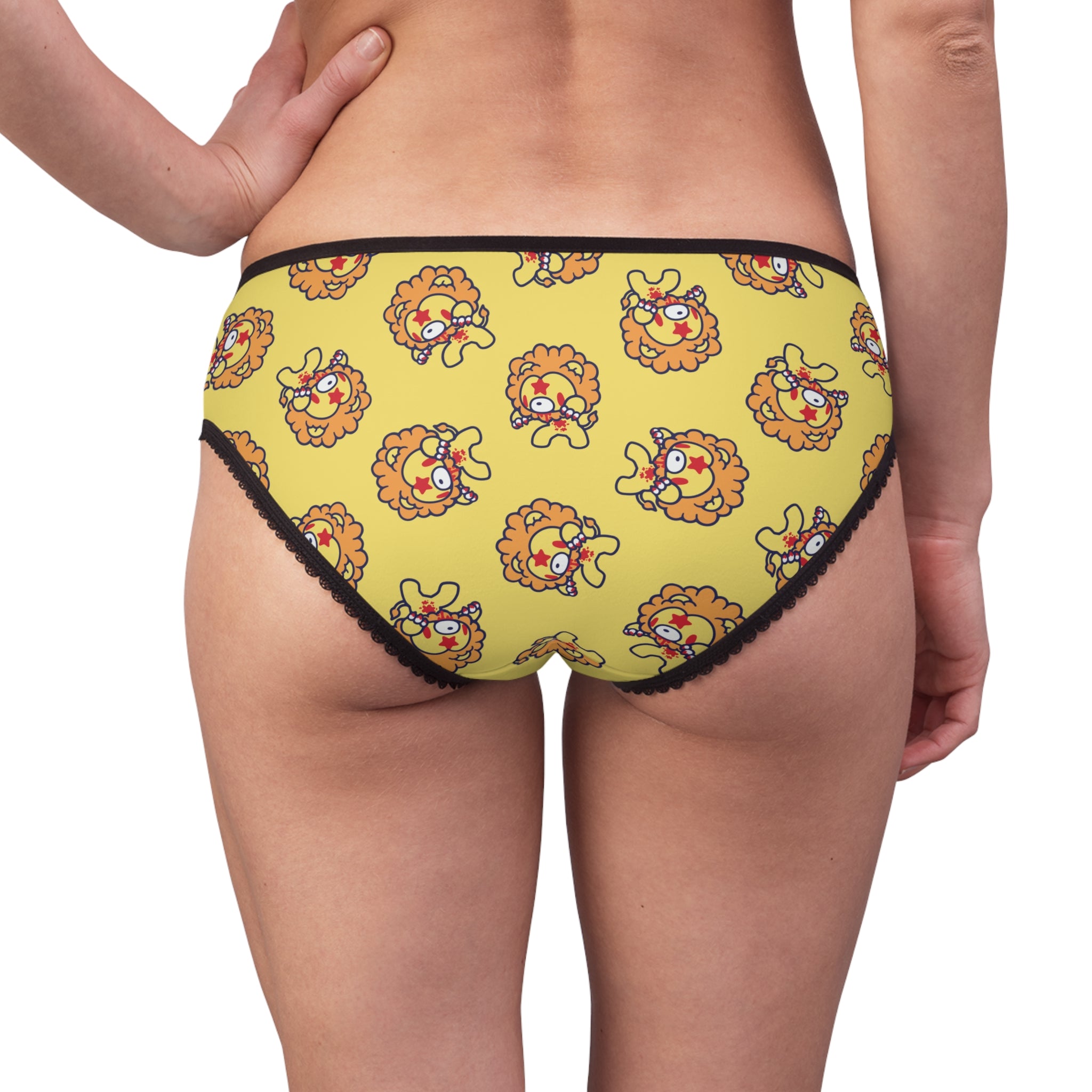 Leo Gloomy Women's Briefs (AOP)