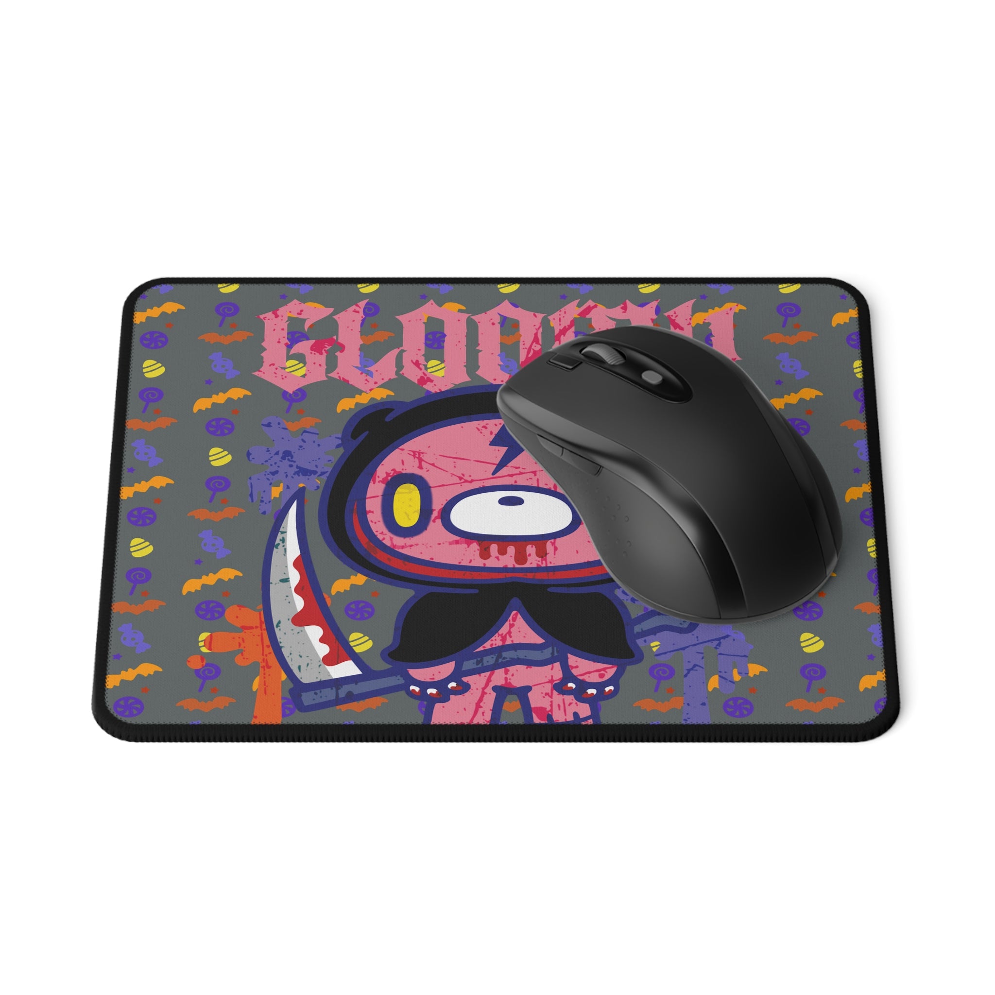 Gloomy Bear Halloween Non-Slip Gaming Mouse Pad