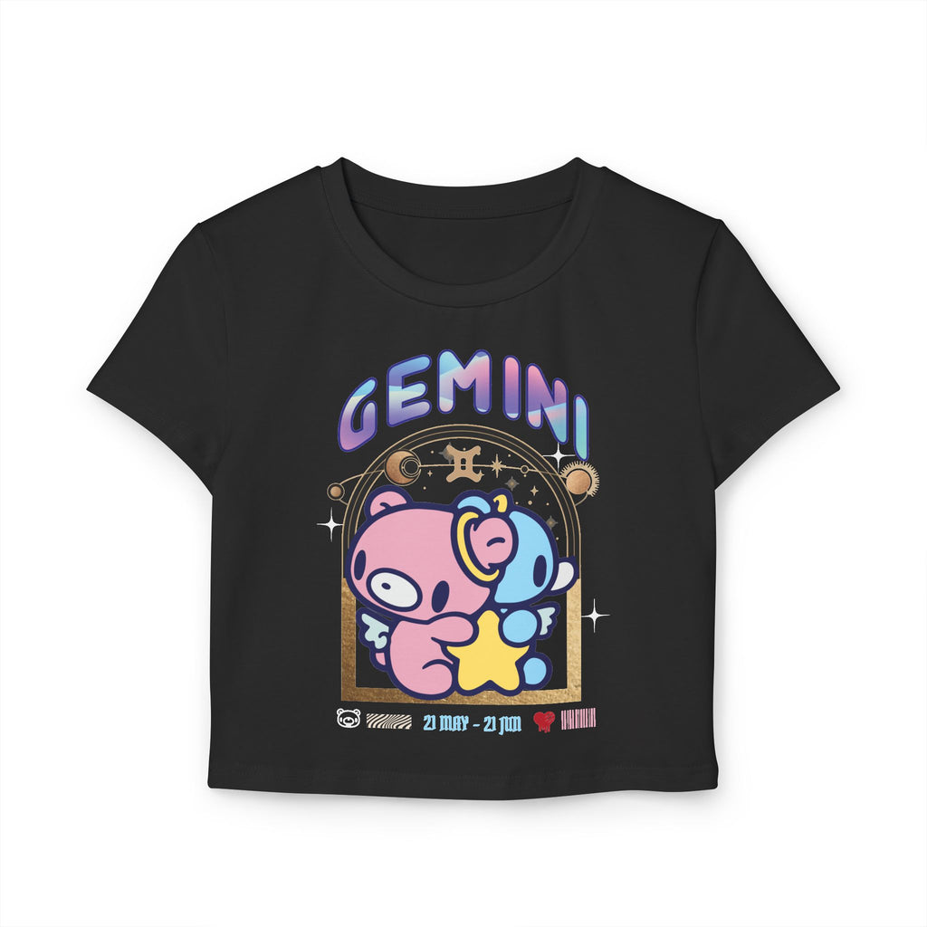 gemini zodiac gloomy Women's Baby Tee